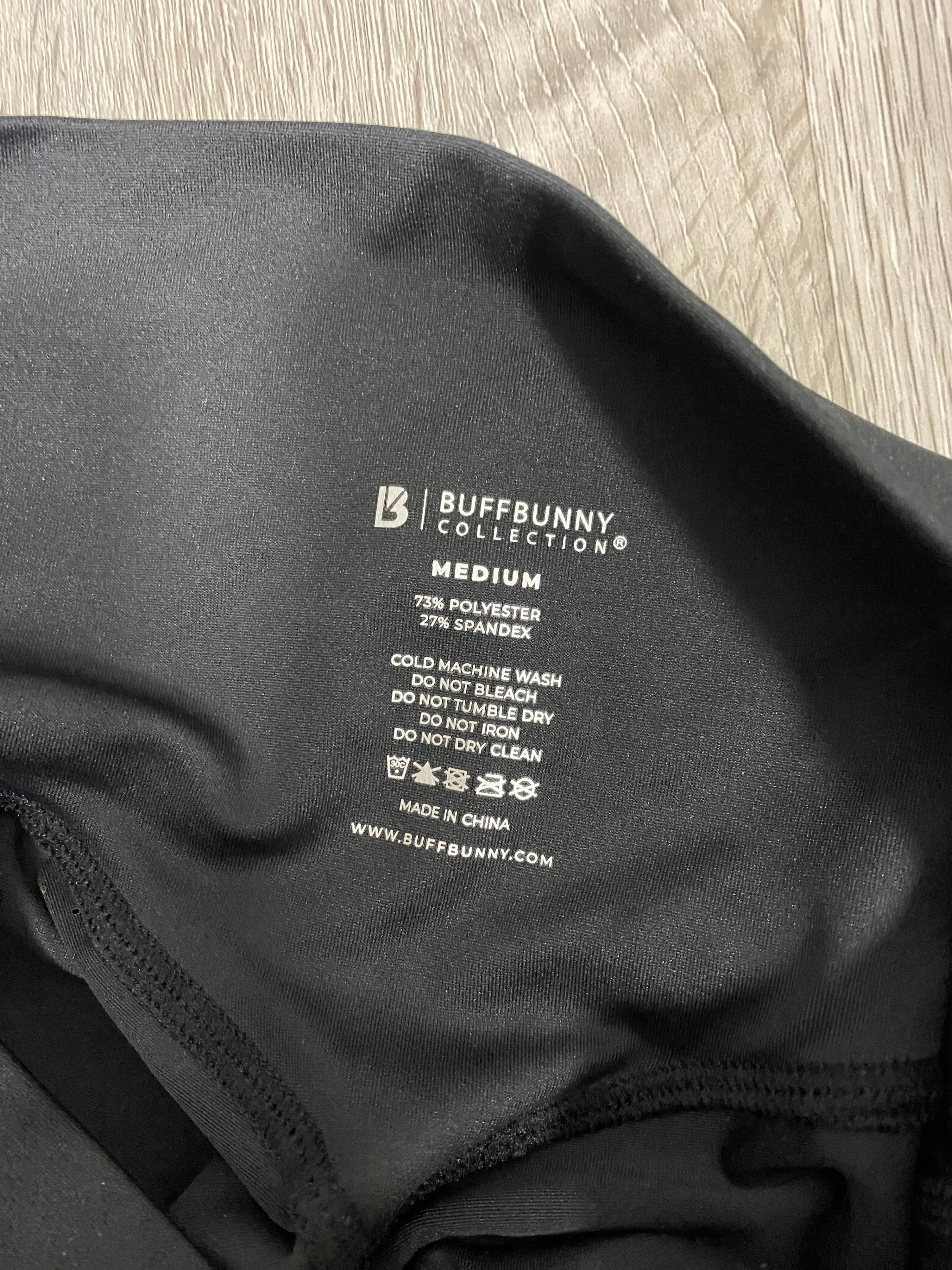 Buffbunny - Lit Laser Cut Legging - Onyx Black image indicator(6)