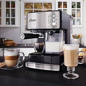 Oster Automatic Espresso, Cappuccino and Latte Maker