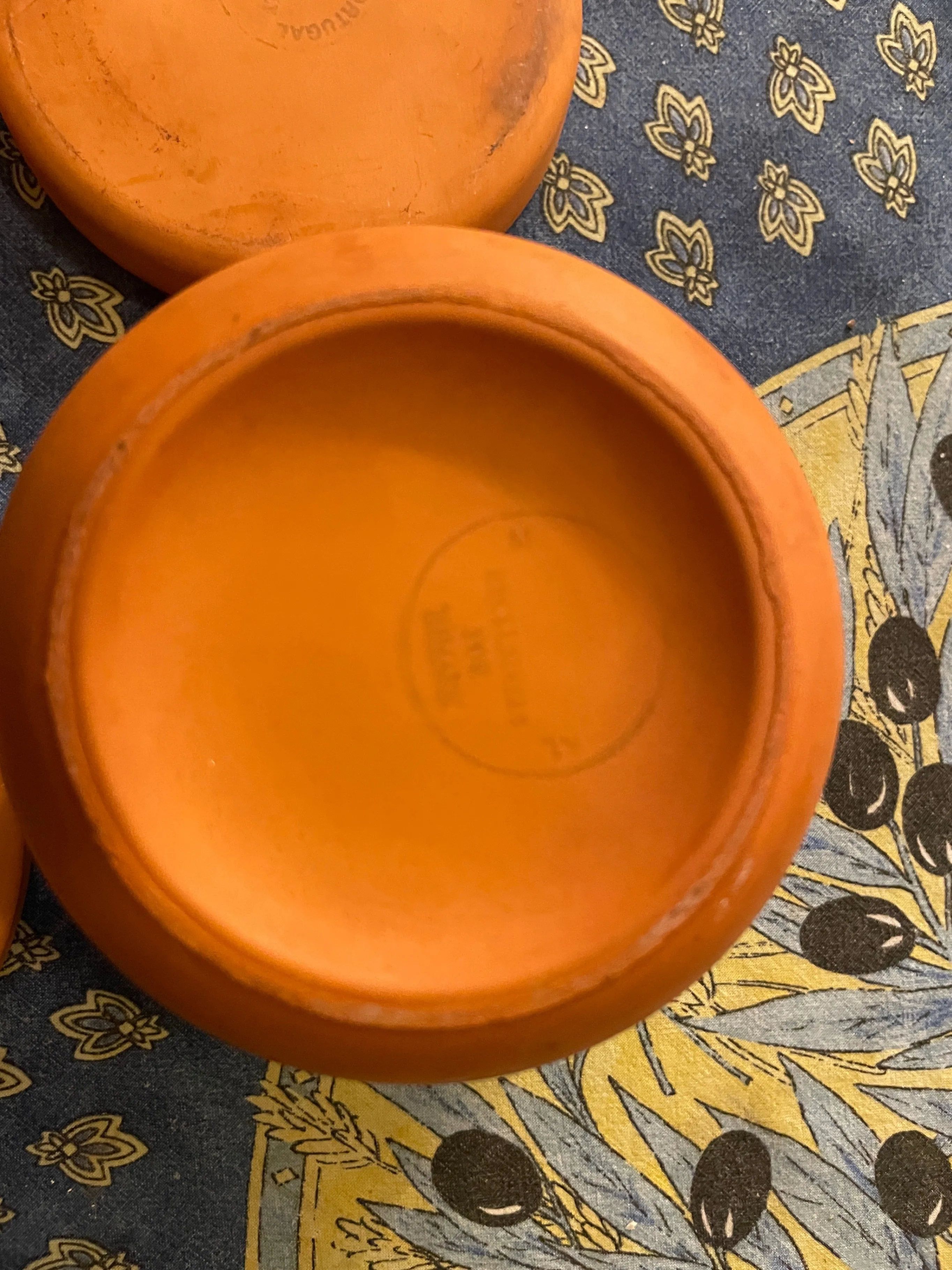 Vintage Himark terra cotta garlic keeper and baker set 🥕 image indicator(5)