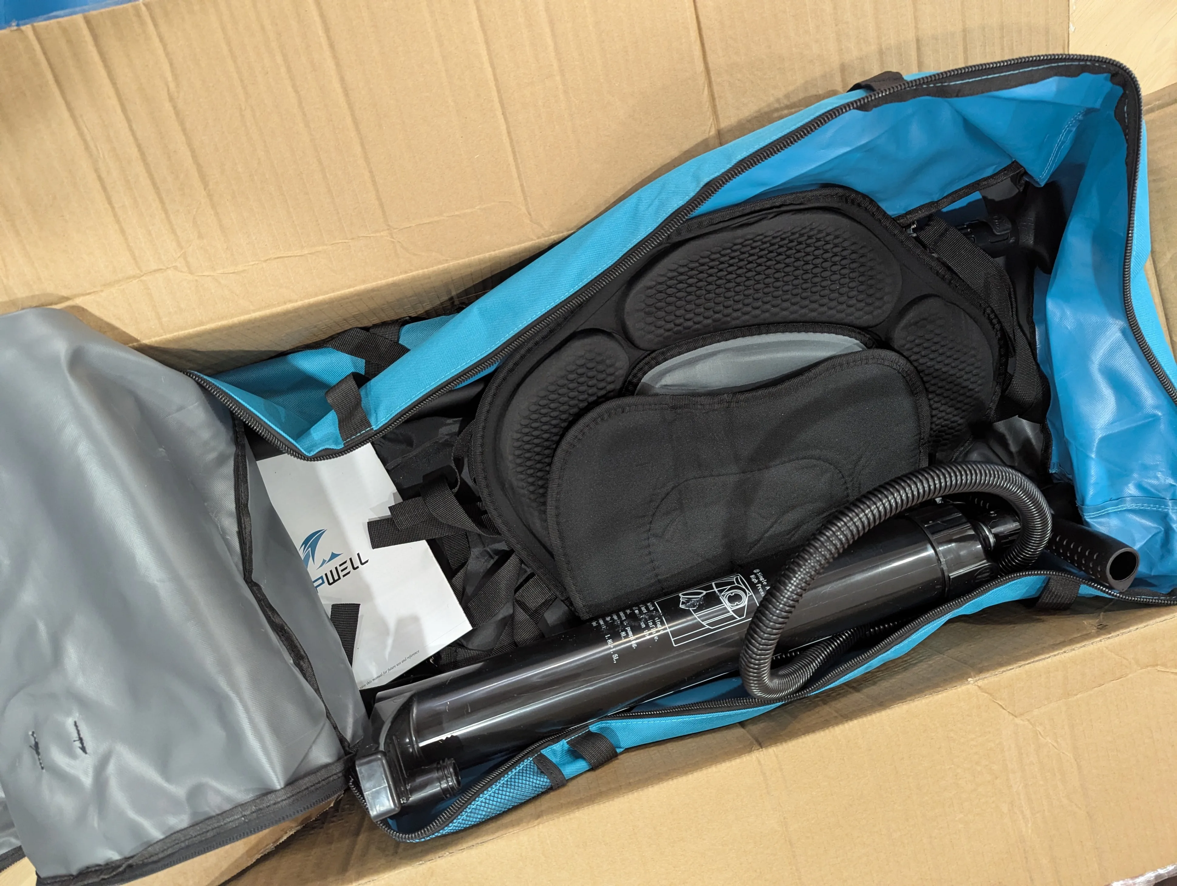 UPWELL Inflatable Stand Up Paddle Board SUP/Kayak image indicator(7)