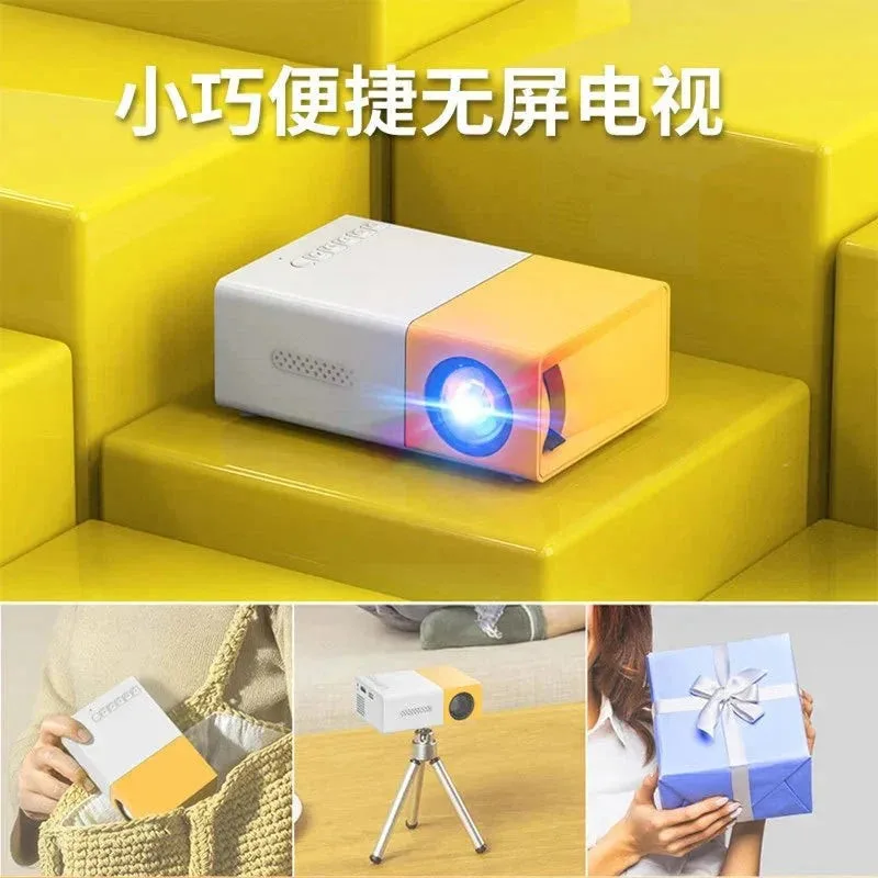 Mini Projector – 1080P Full HD Support, Portable LED Projector. image indicator(4)