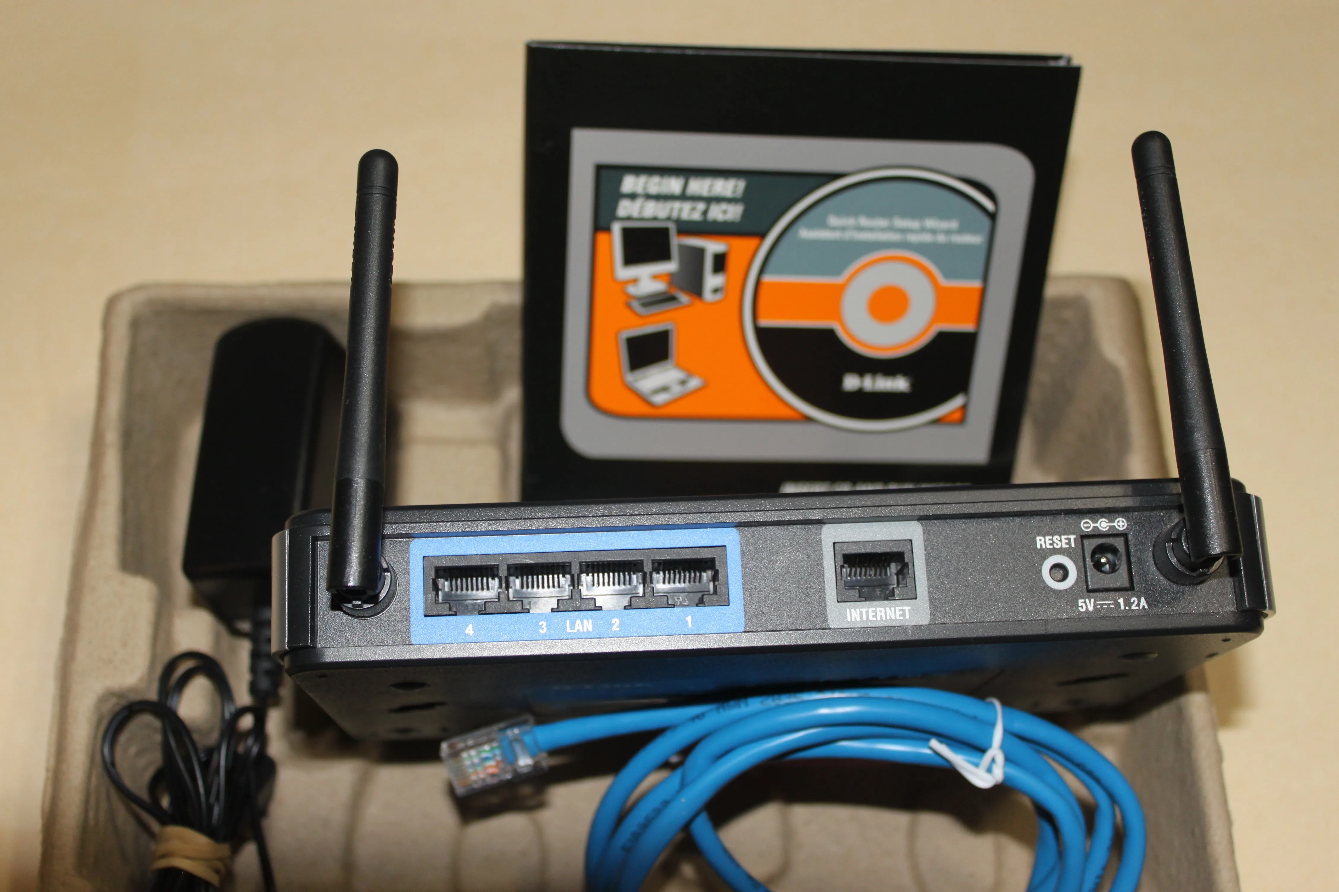 D-Link Wireless N Router image indicator(5)