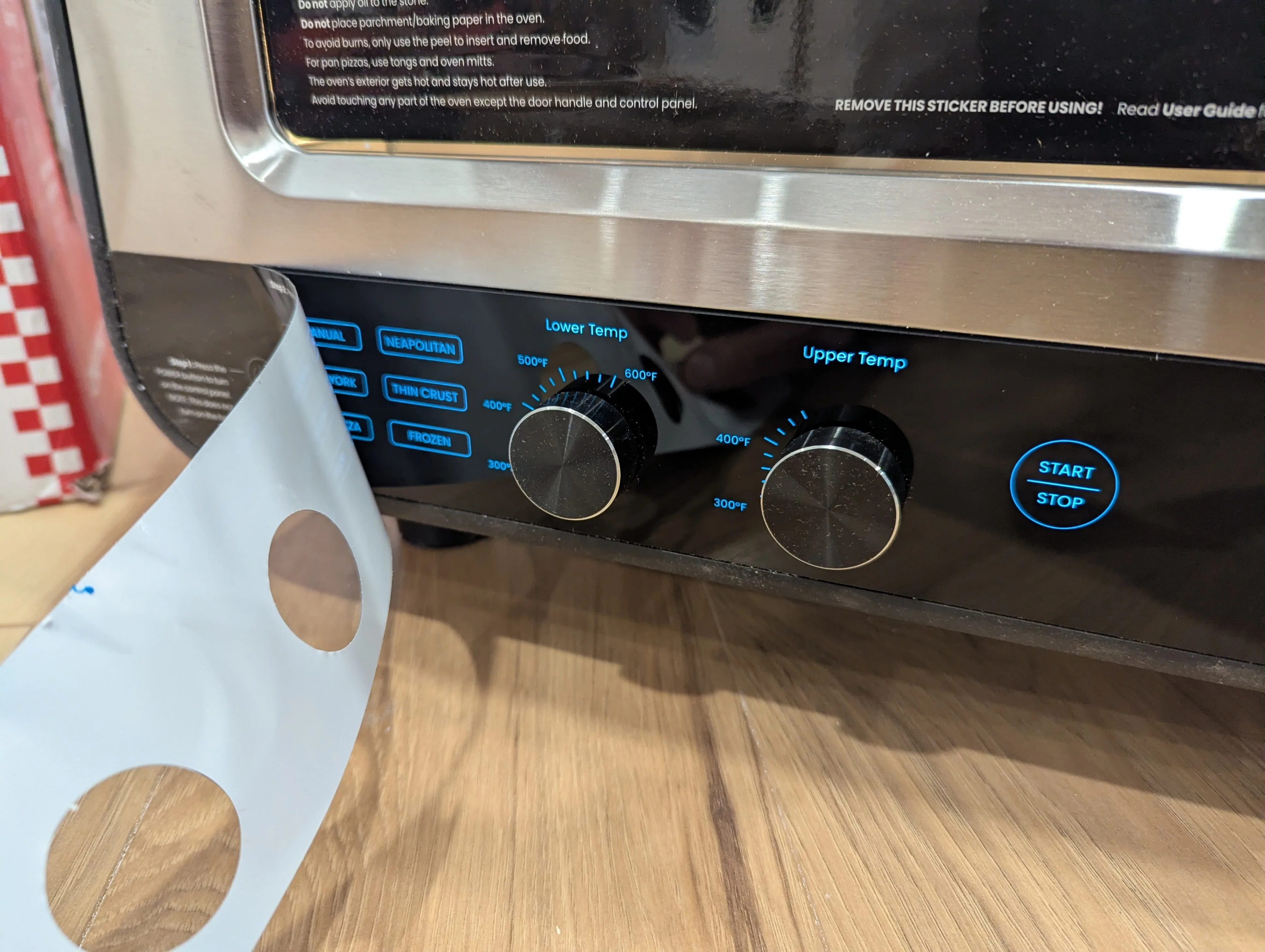 CHEFMAN Indoor Pizza Oven image indicator(9)