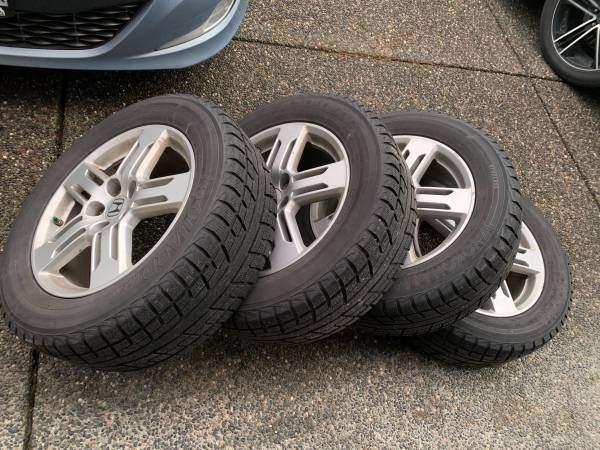 SET of OEM 18" HONDA ODYSSEY Yokohama Ice Guard winter PKGE