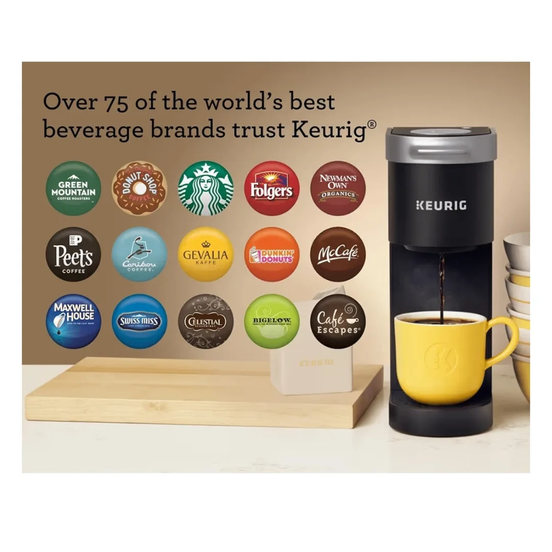 Keurig K-Mini Single Serve Coffee Maker, 6 to 12oz, Black image indicator(9)