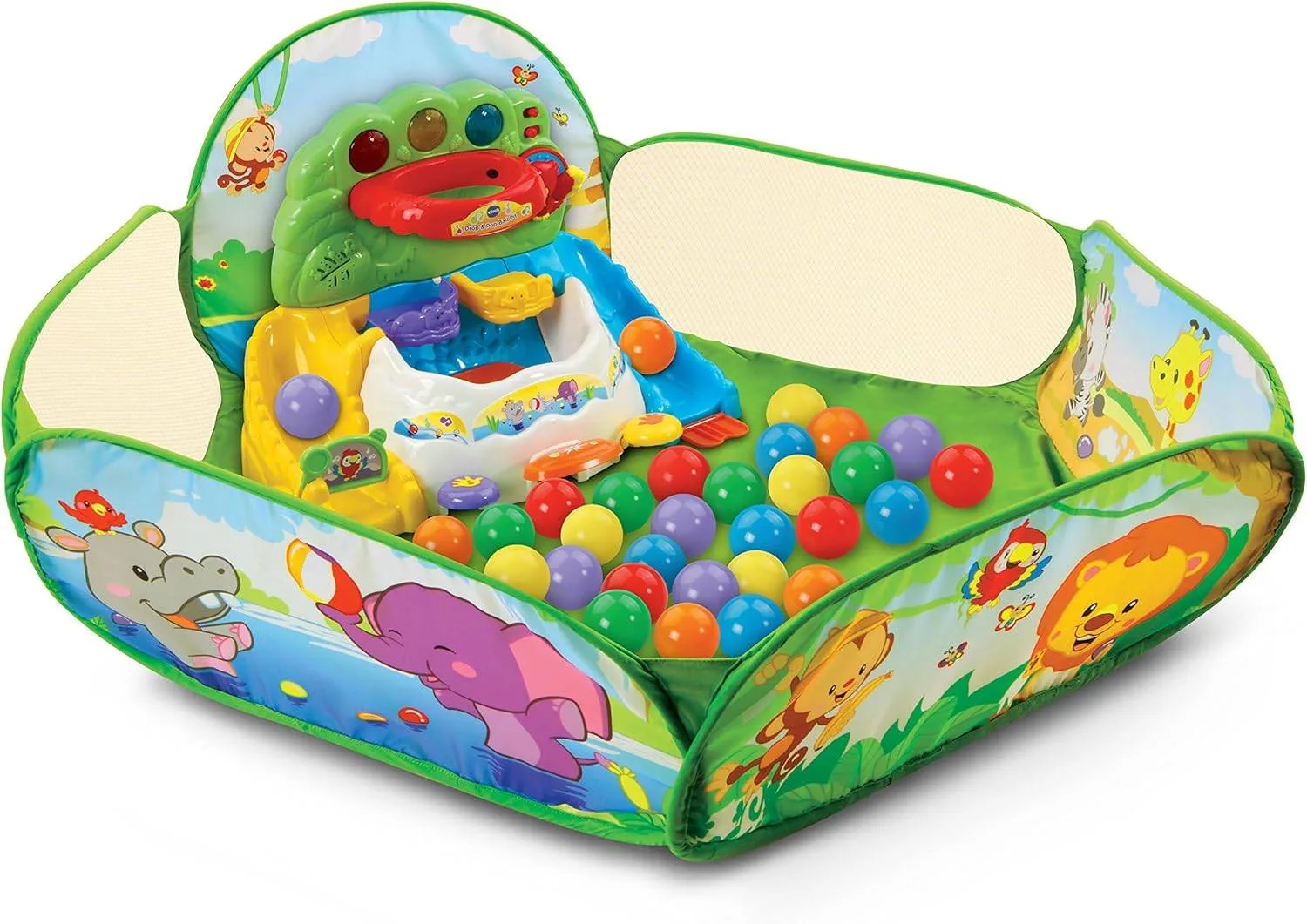 VTech Pop-a-Balls Drop & Pop Ball Pit - Like New