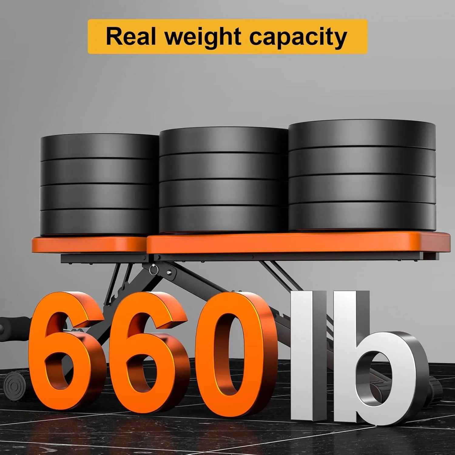 Adjustable Foldable Weight Bench image indicator(4)
