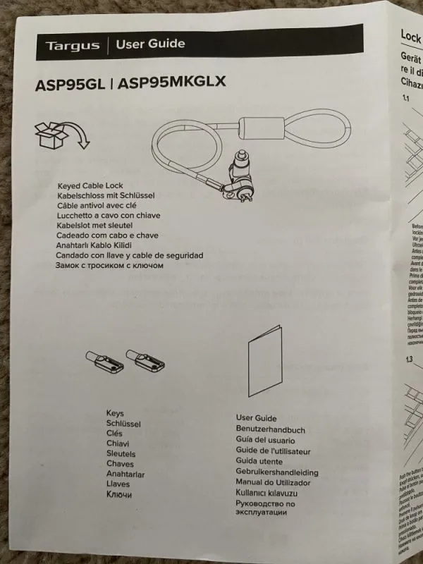 Laptop Security DEFCON- Cable lock image indicator(3)