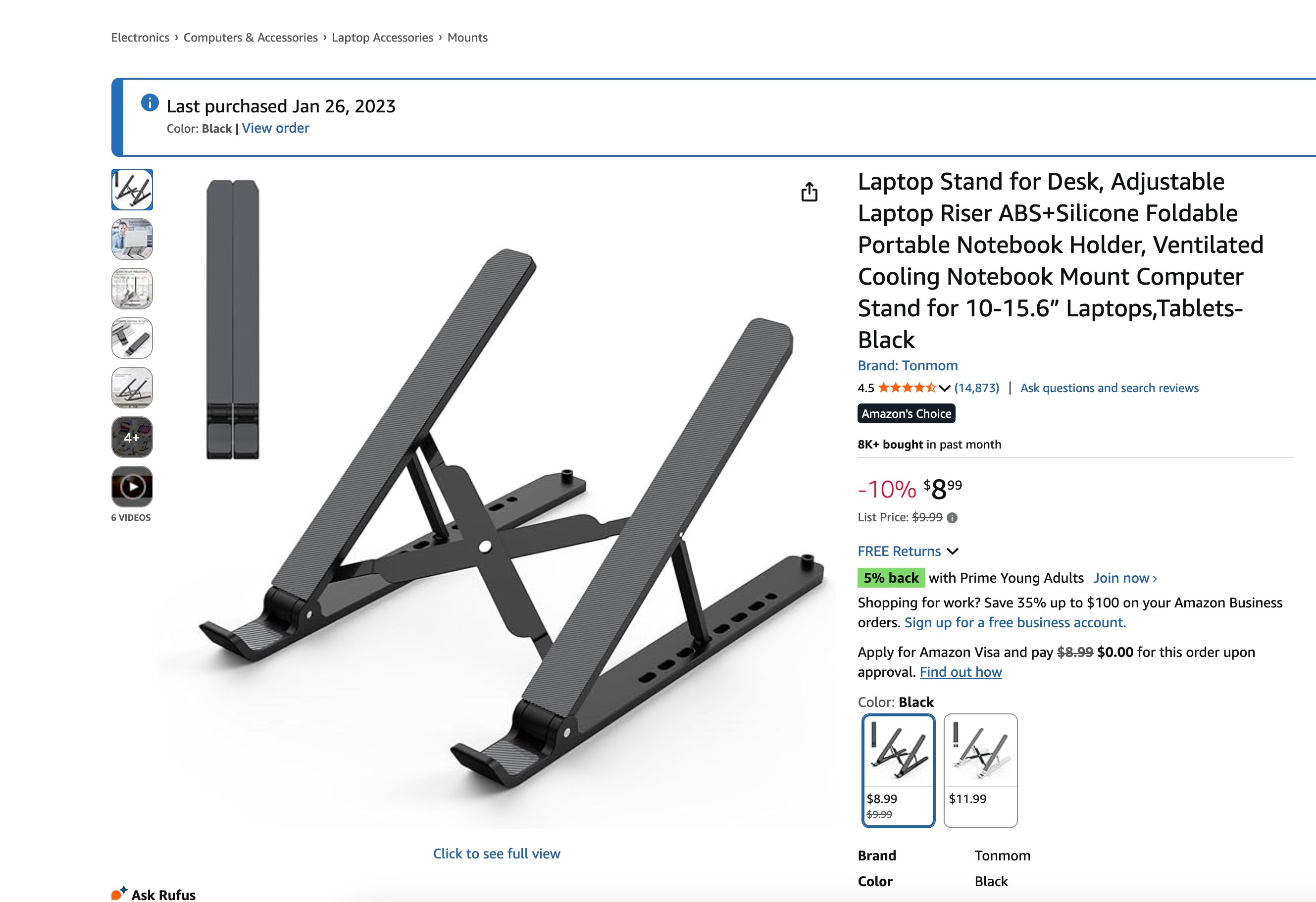 Logitech Webcam C920x HD Pro PC, Built-in Mics + Laptop Stand - photo 5