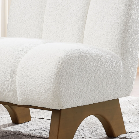 Two Accent Lounge Chairs with custom made removable slip covers - photo 5