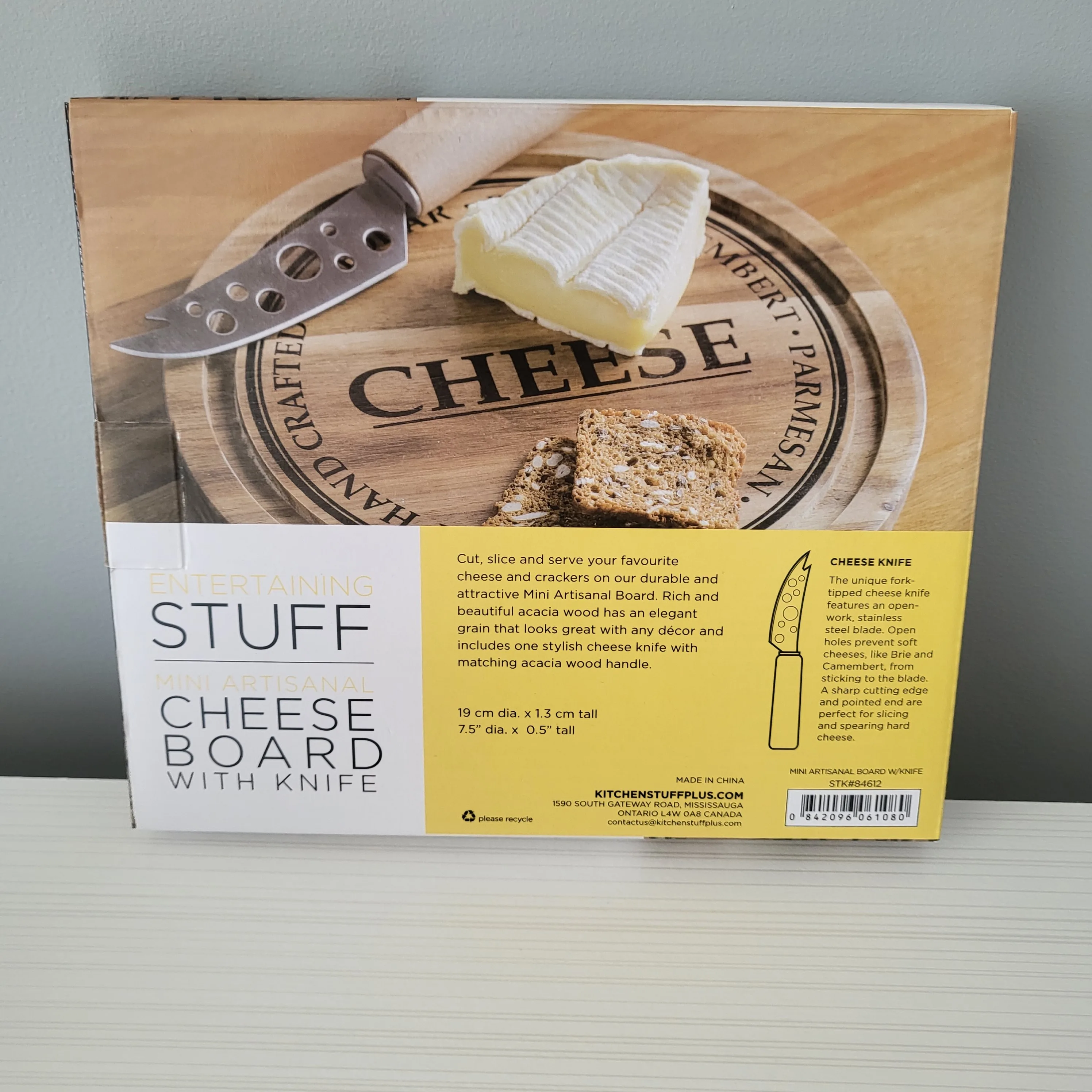 NEW! 2-Piece Charcuterie Board+Cheese Knife - Quick Pickup!🚀 image indicator(4)