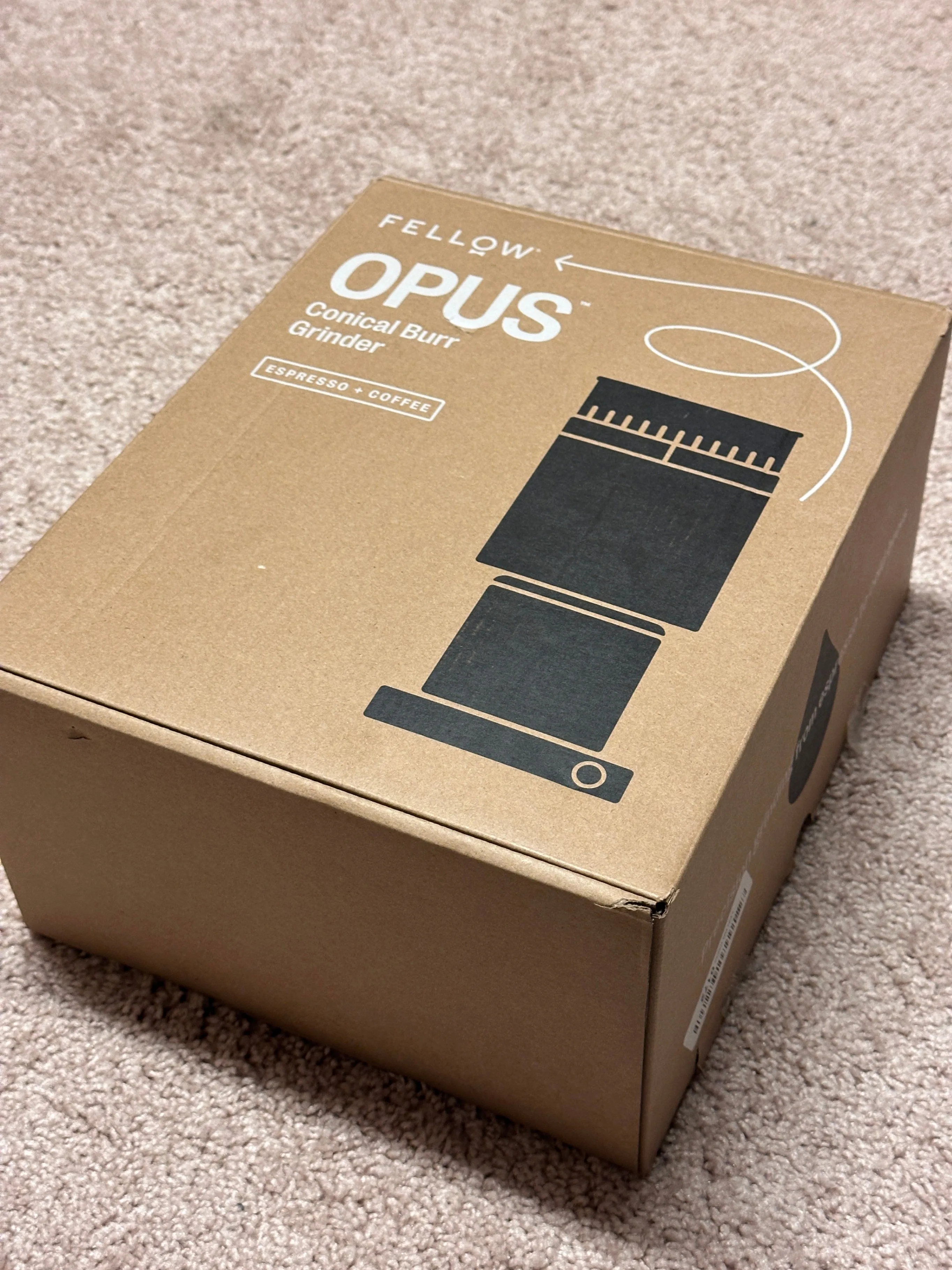 Fellow Opus e-Burr Coffee Grinder All Purpose 41 Settings NEW image indicator(7)