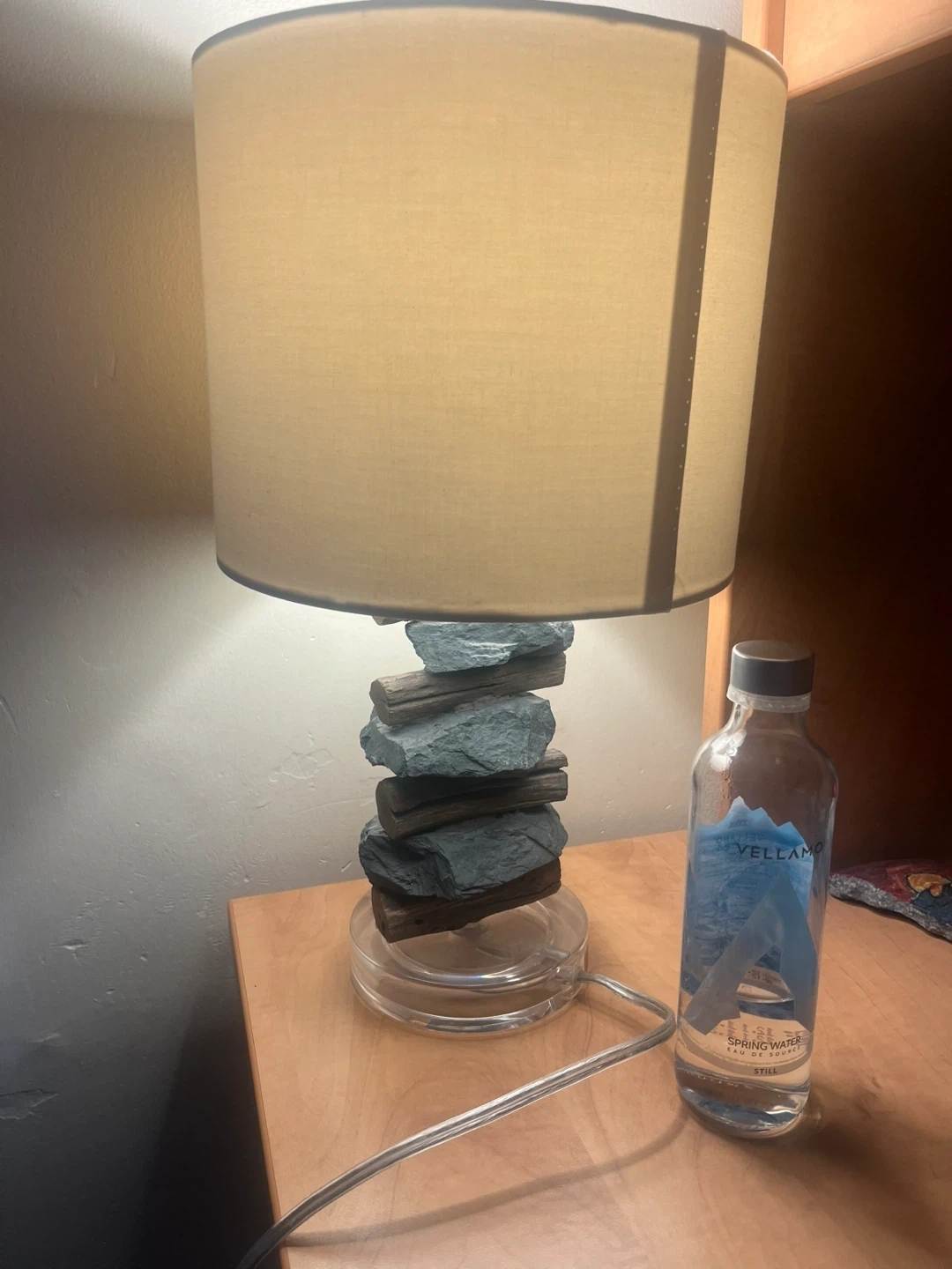 Stone Stack Table Lamp