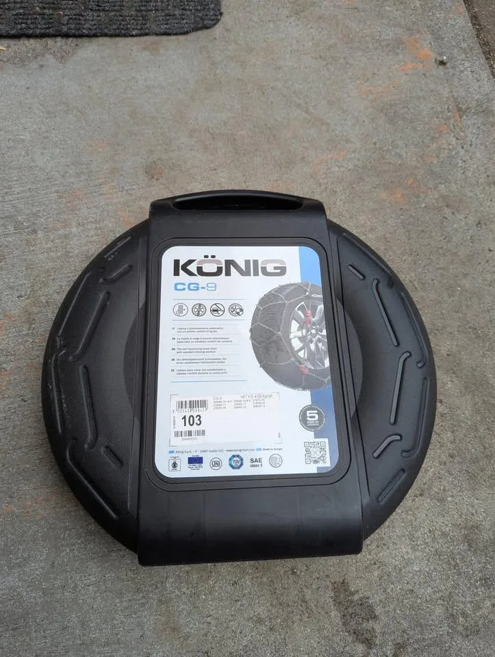 New Model 3 19 Snow Chains -CG9 Premium Passenger Car Snow Chain image indicator(4)