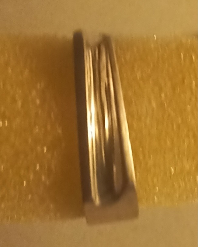Sterling Silver 925 Lady Ring Size 6.75/2.52 Grams - photo 2