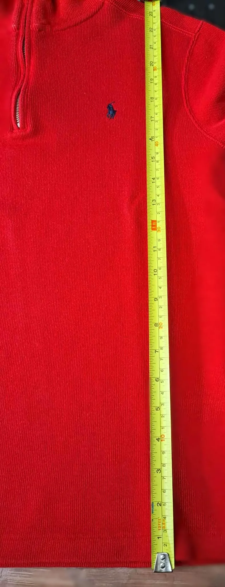 Polo Ralph Lauren Knit Cotton Quarter-Zip Sweater Unisex image indicator(7)