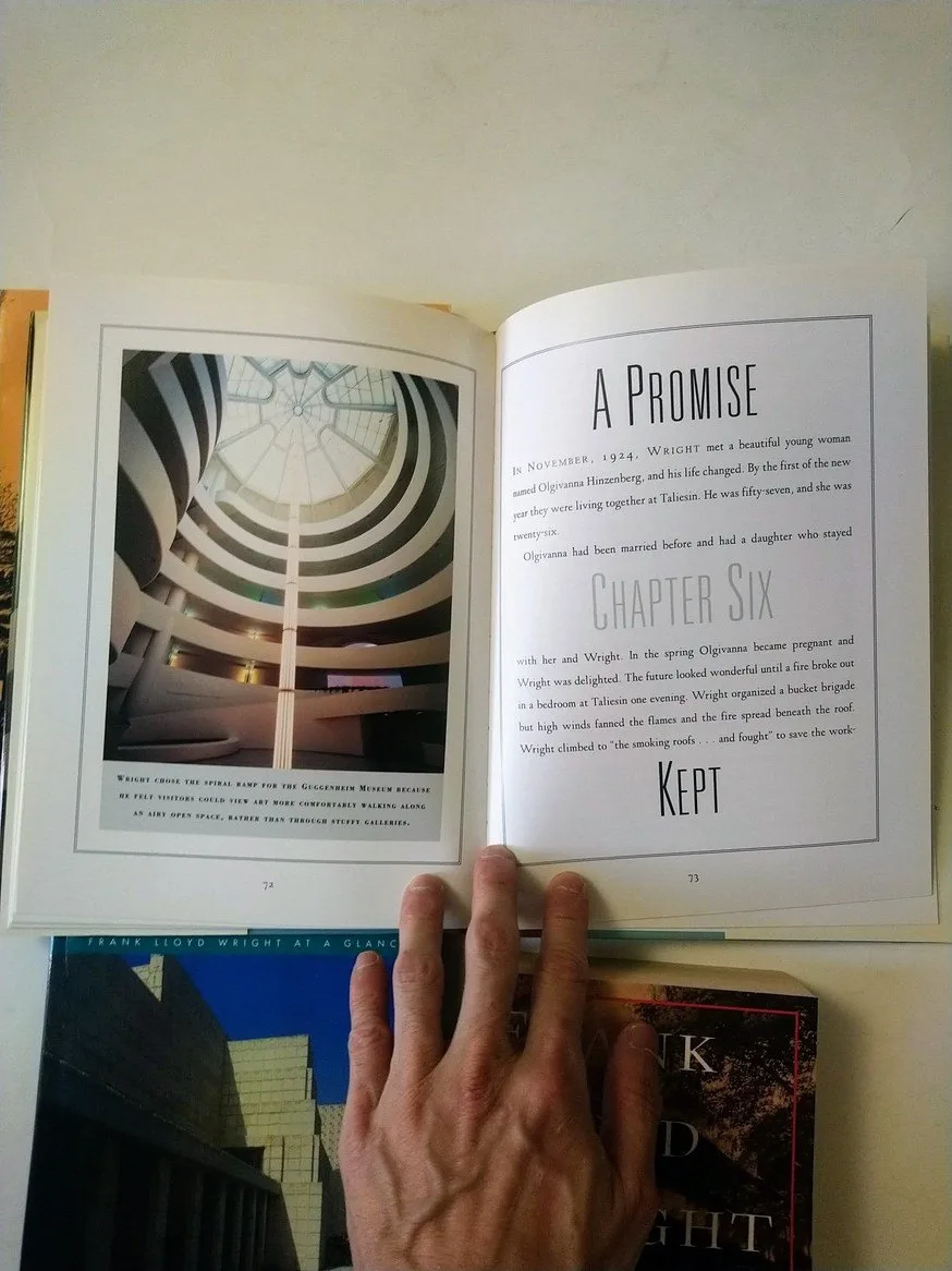 Frank Lloyd Wright books! image indicator(6)