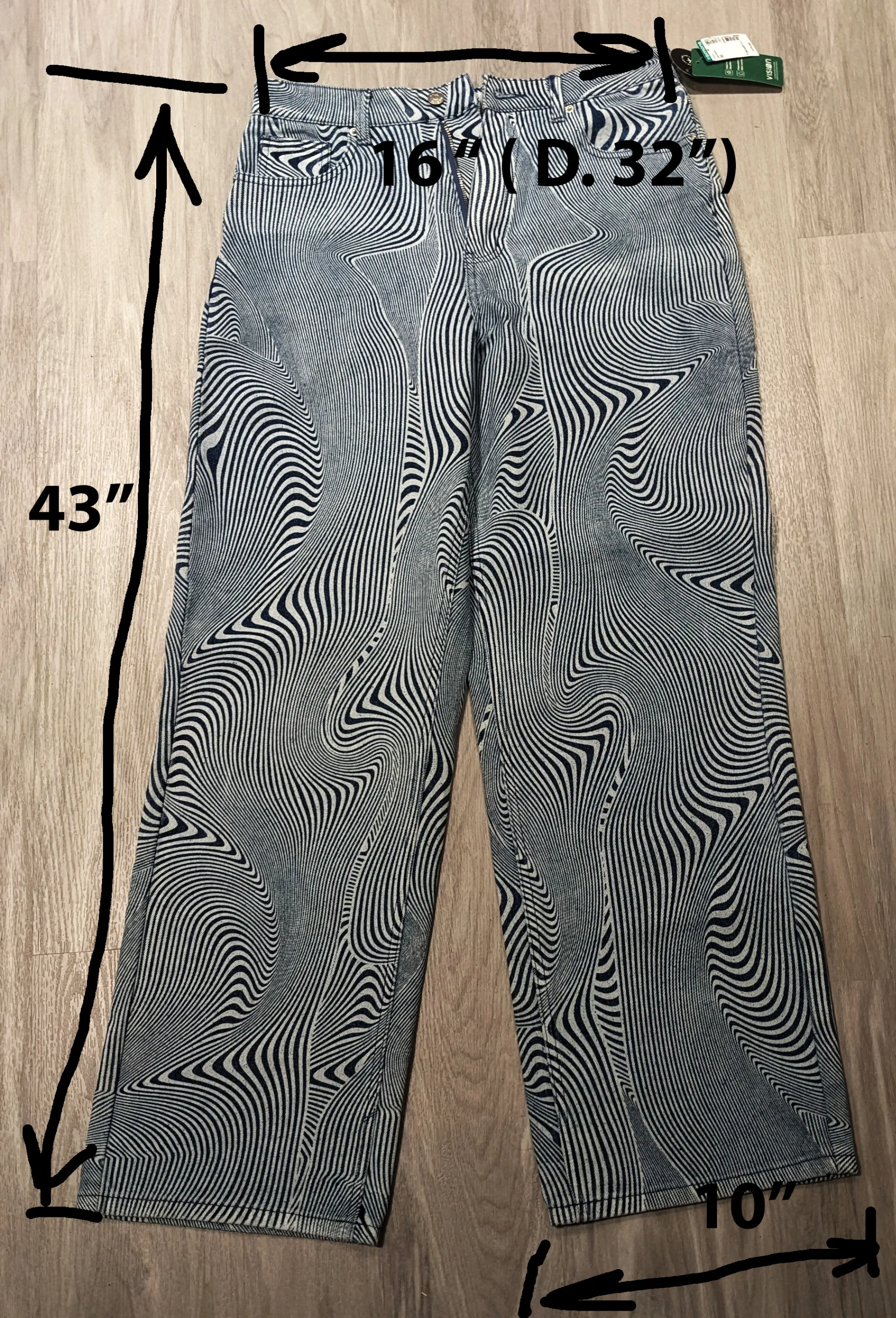 New Women Jeans SIMONS size 8-10 image indicator(2)