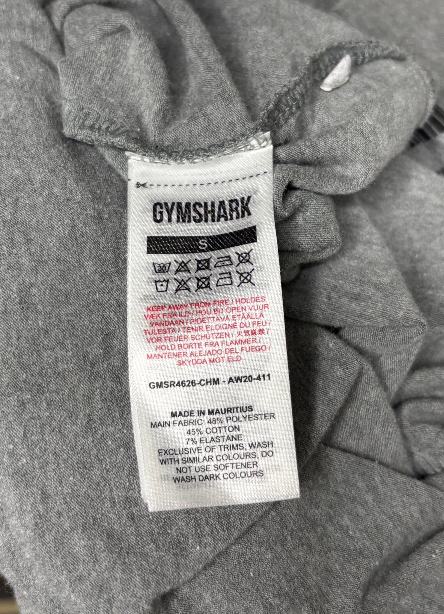 Gray Gymshark Tank Top Muscle Shirt Adult Small - photo 5