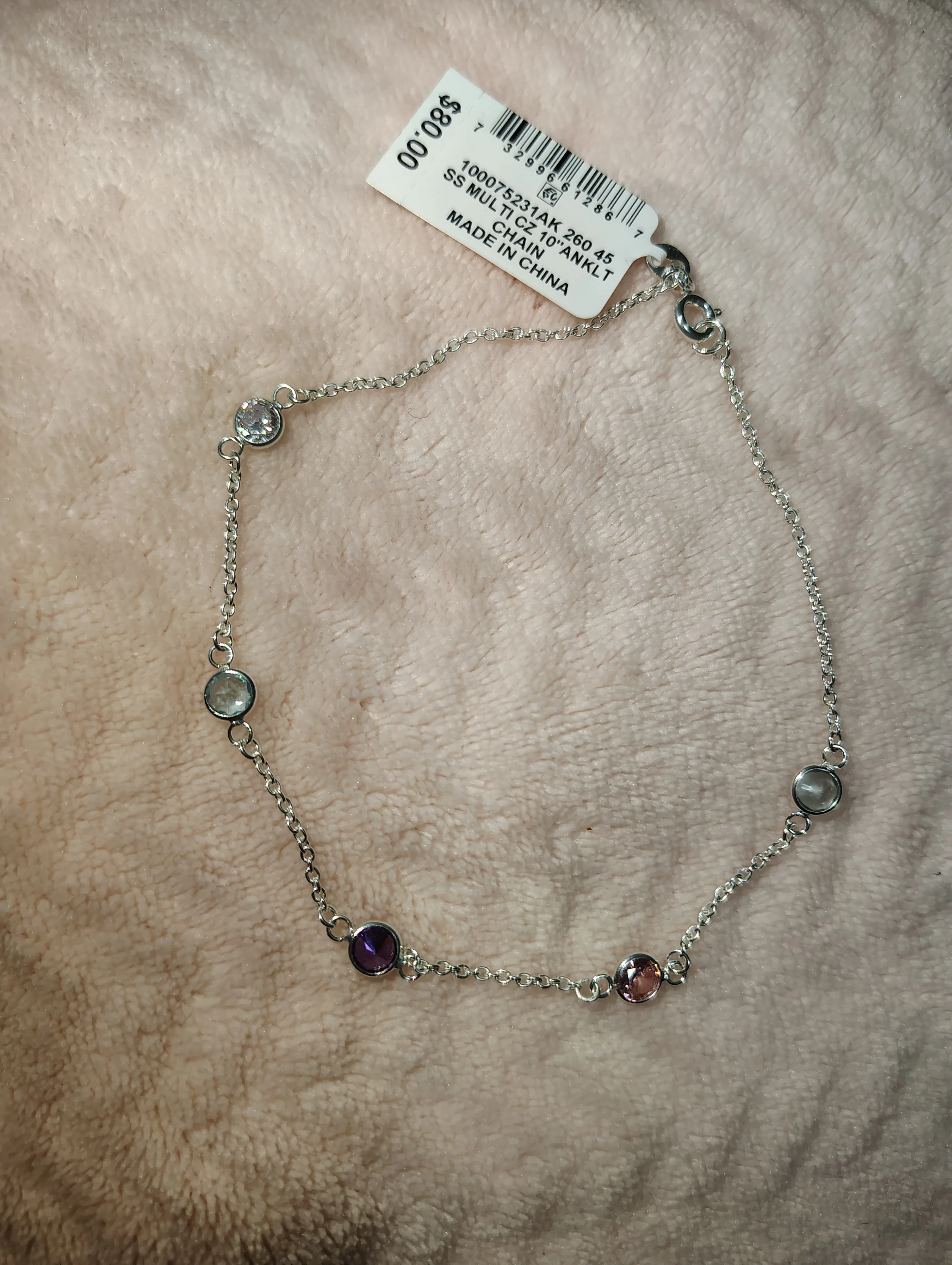 ANKLET- 3pcs (lucky brand, Inc, Giani Bernini) thumbnail