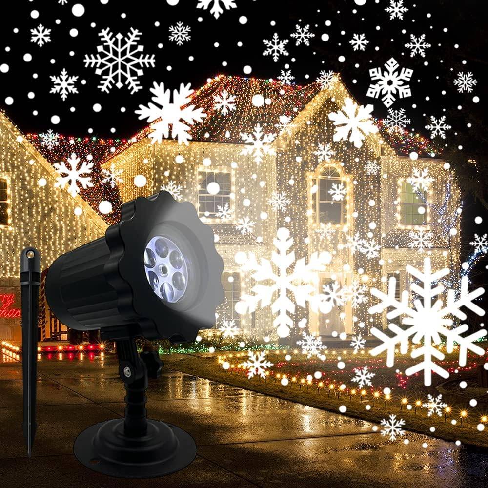 Snowflake Projector Light - Indoor/Outdoor