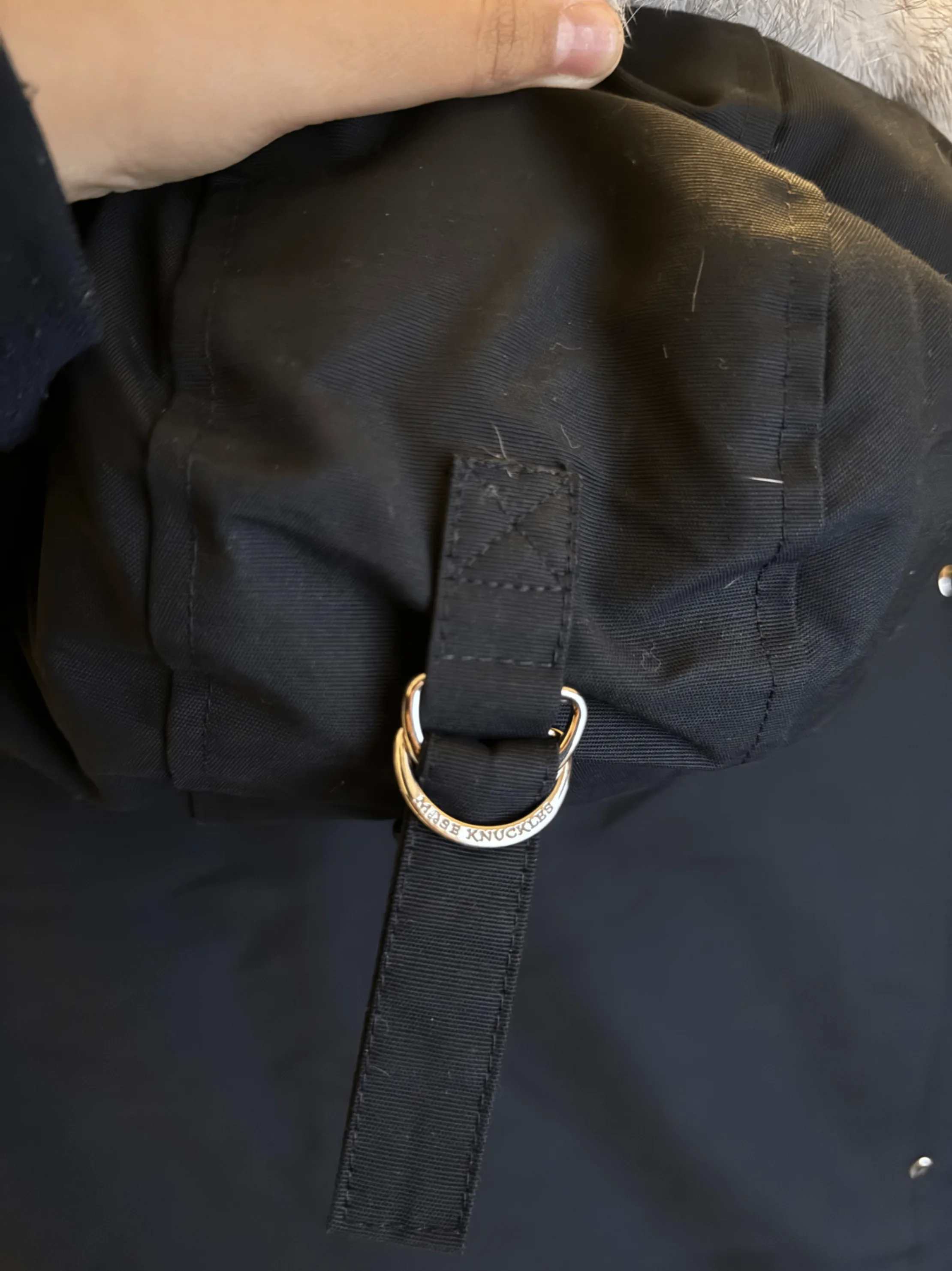 Moose Knuckles shearling trim parka (2023): (XL) image indicator(7)