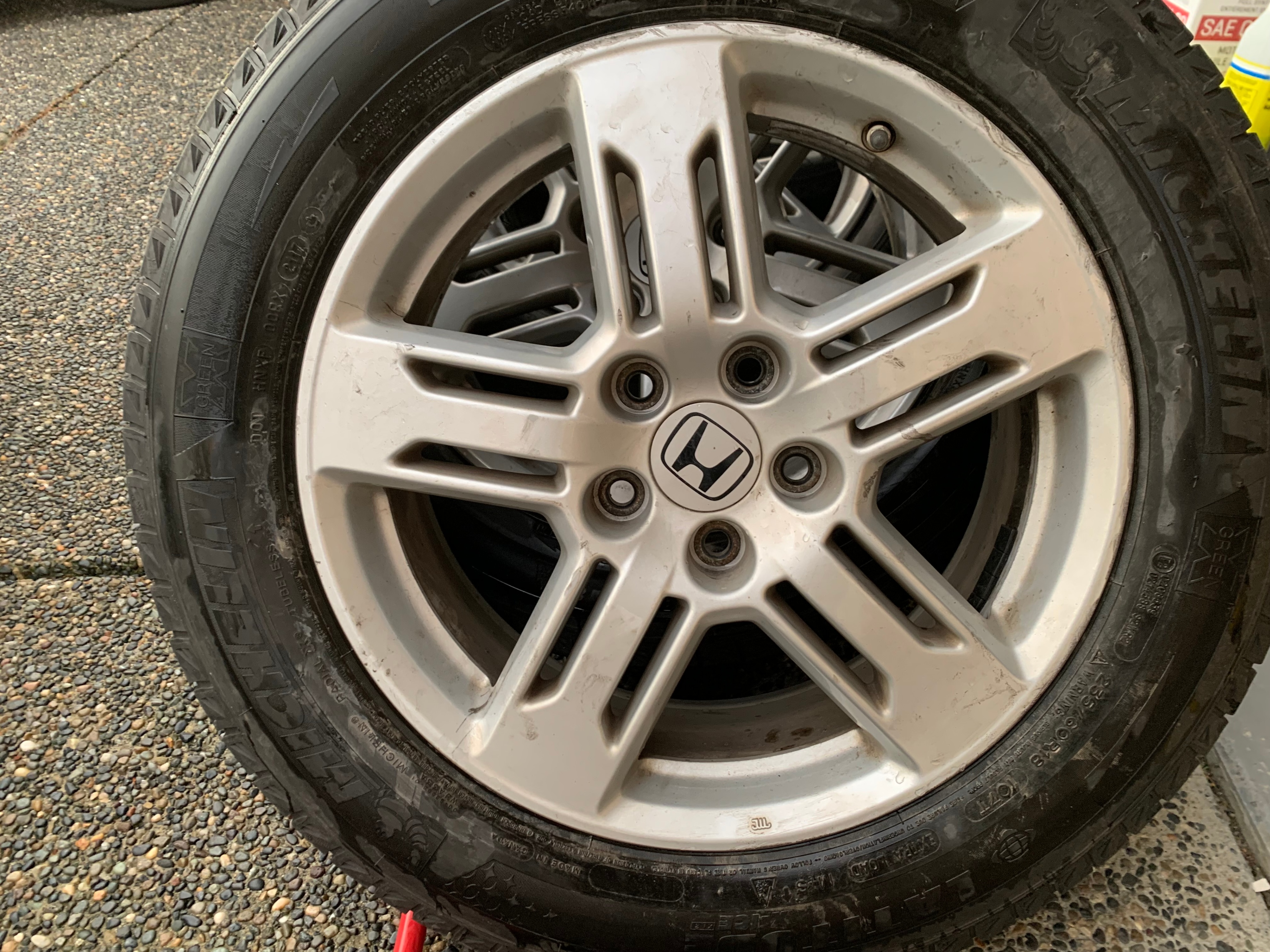 SET OF OEM 18" HONDA ODYSSEY MICHELIN X-ICE WINTER PACKAGE - photo 2