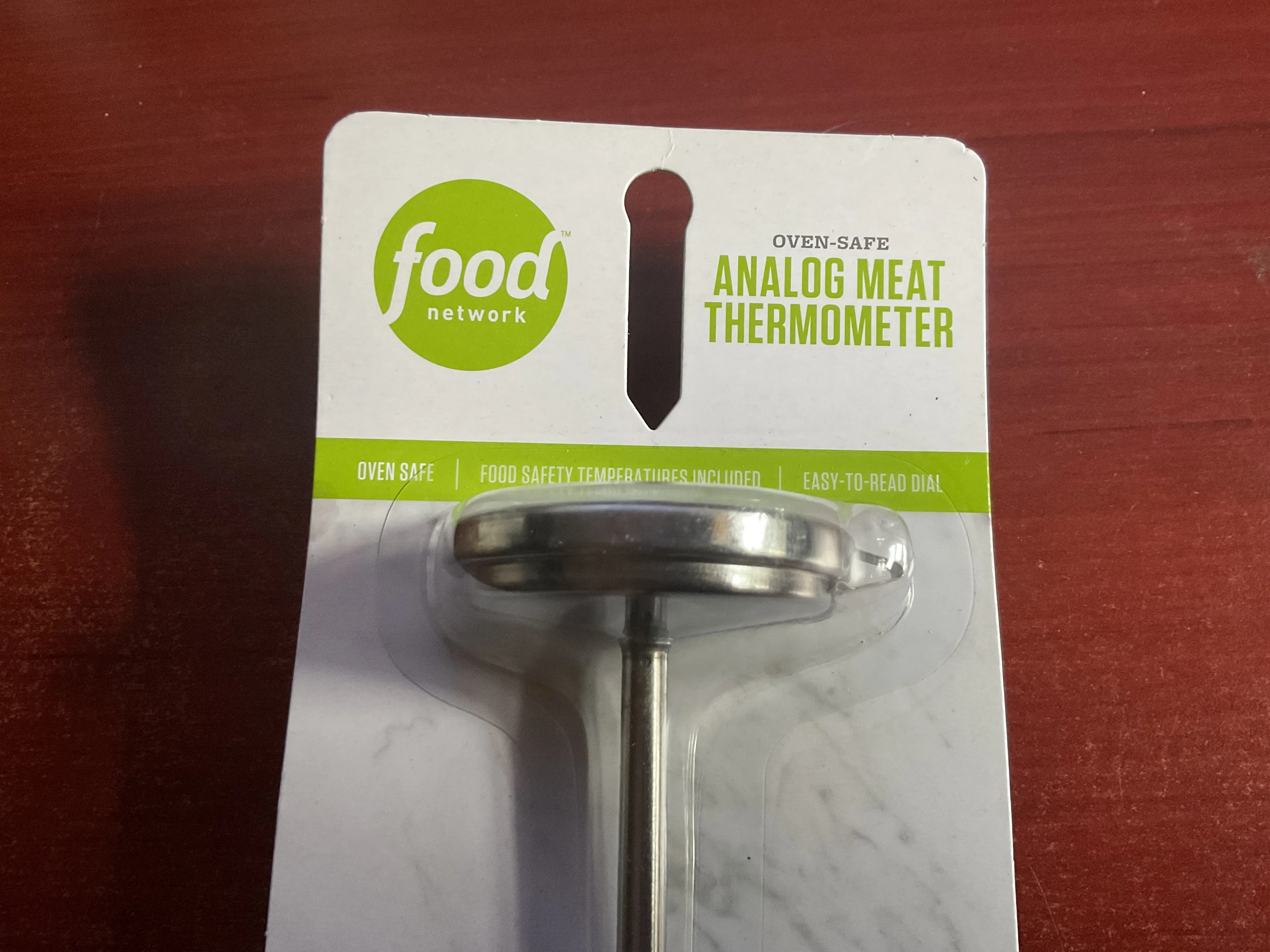 Food Network Analog Meat Thermometer - New