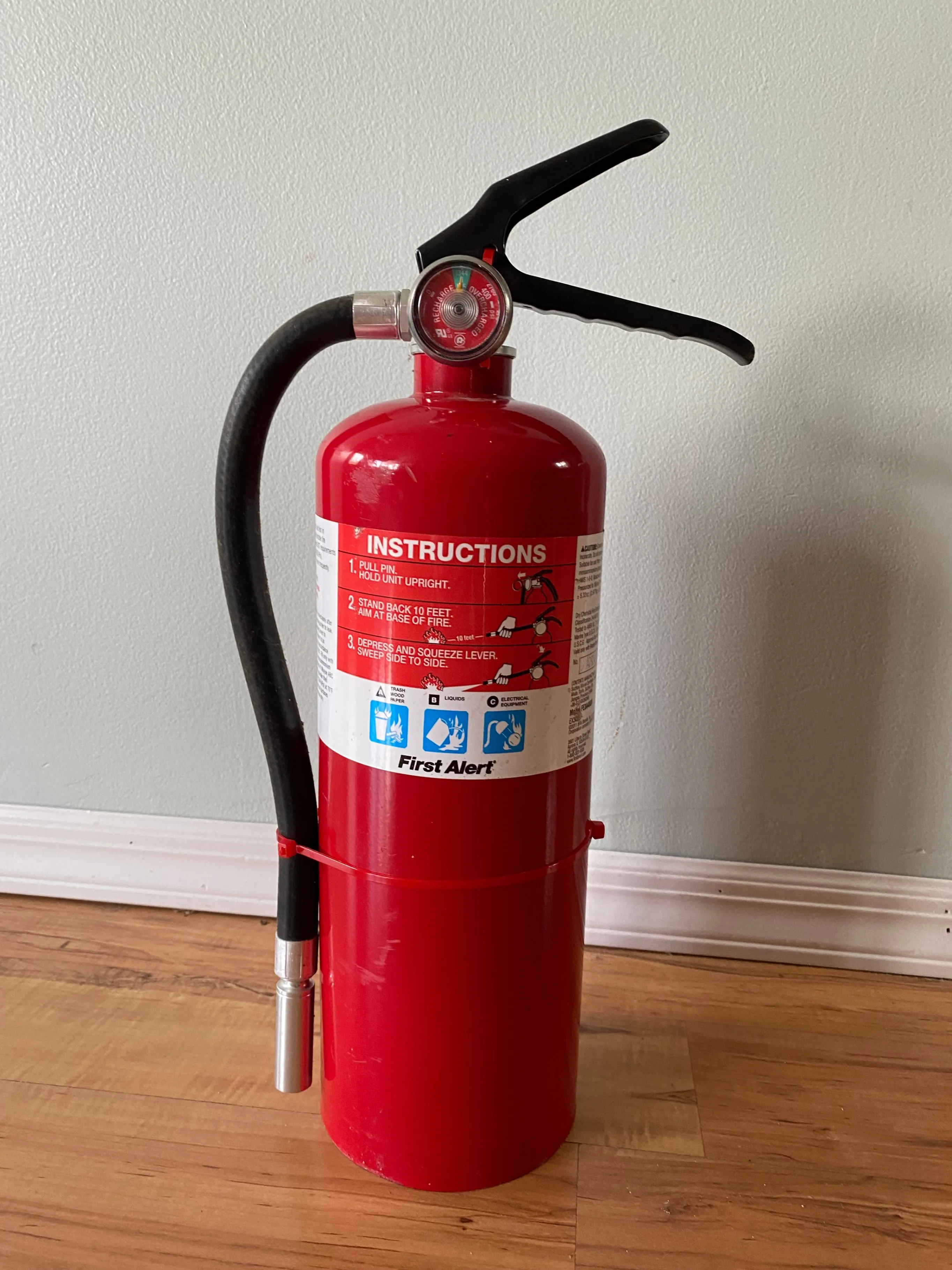 First Alert Fire Extinguisher