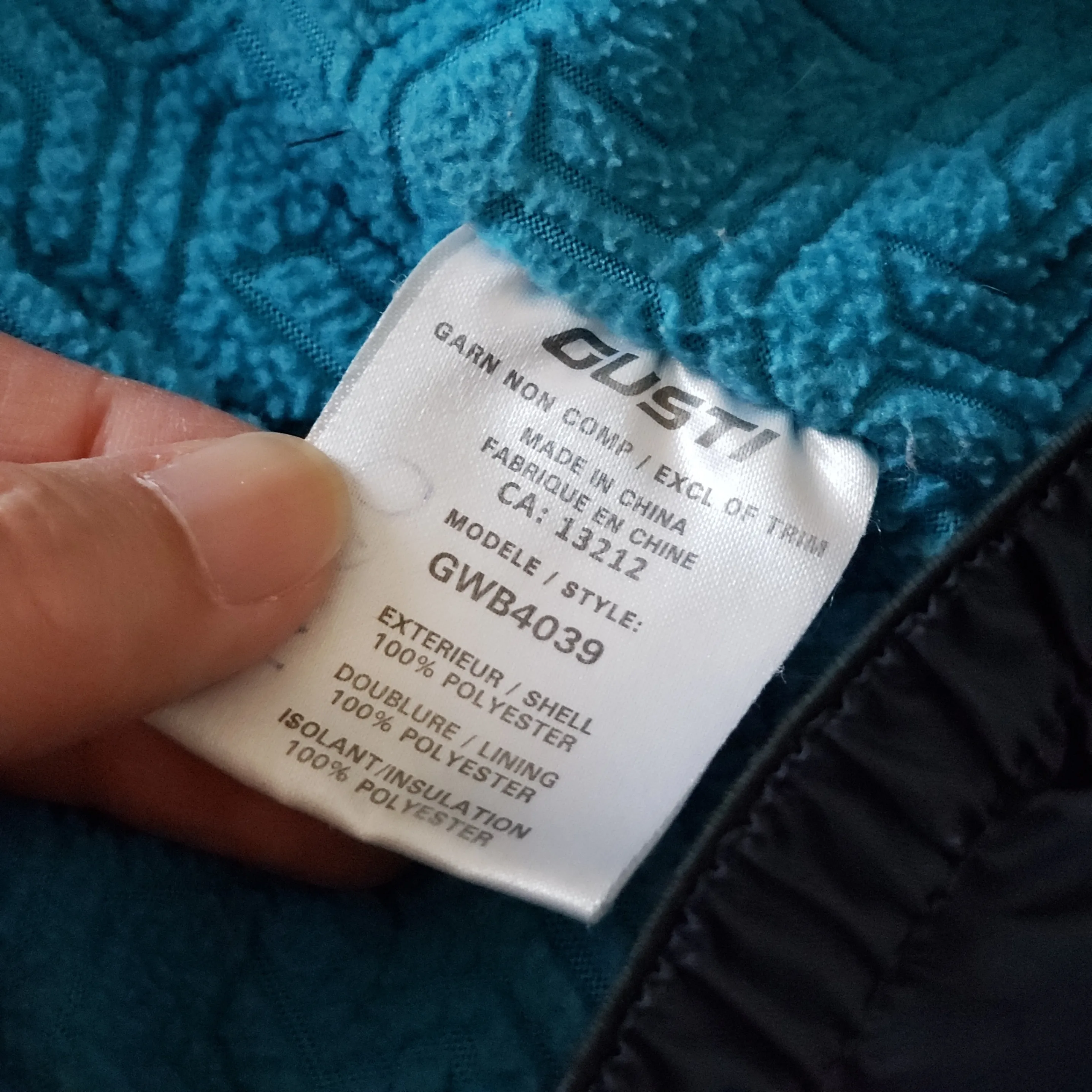 Gusti Winter Jacket + Snow Pants Set – Size 96 image indicator(3)