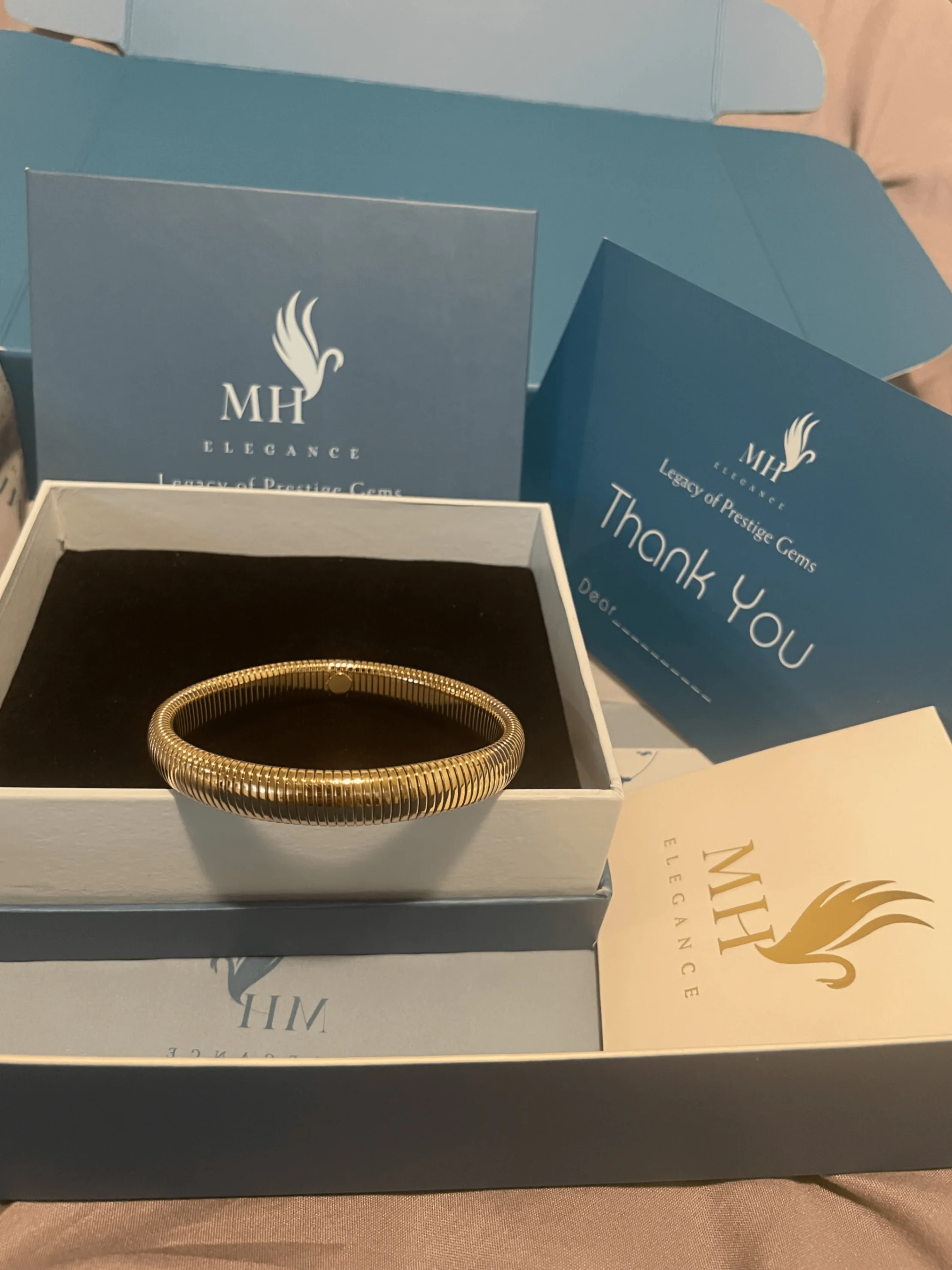 Cobra Bracelet Coil Design | 18k Gold Plated image indicator(3)