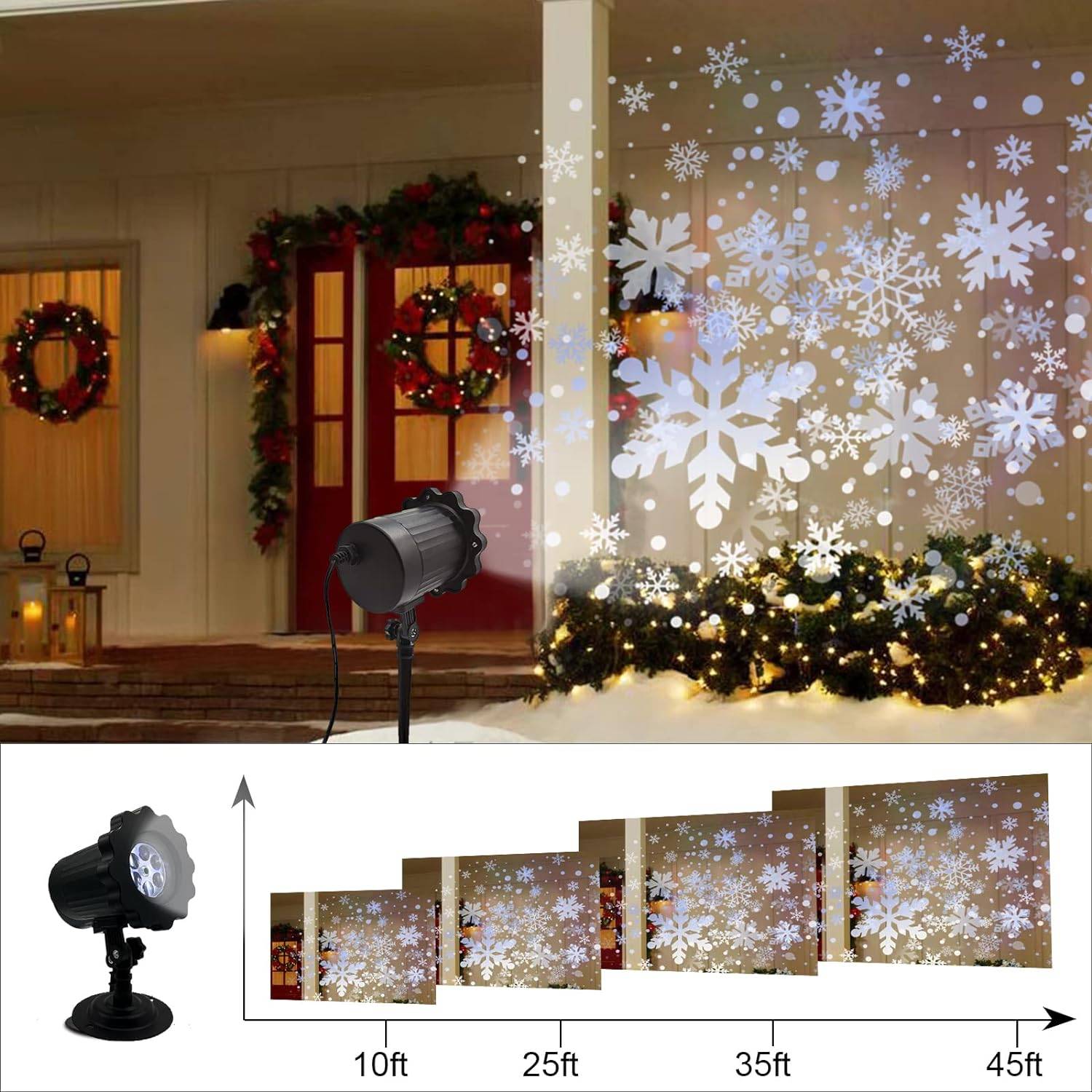 Snowflake Projector Light - Indoor/Outdoor - photo 5
