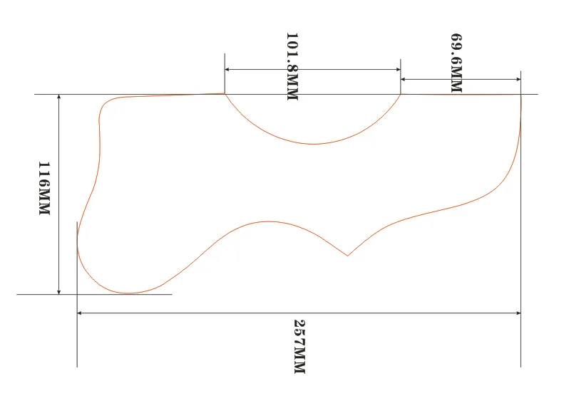 3 PCS Professional Acoustic Guitar Pickguards Large Size, Right image indicator(4)