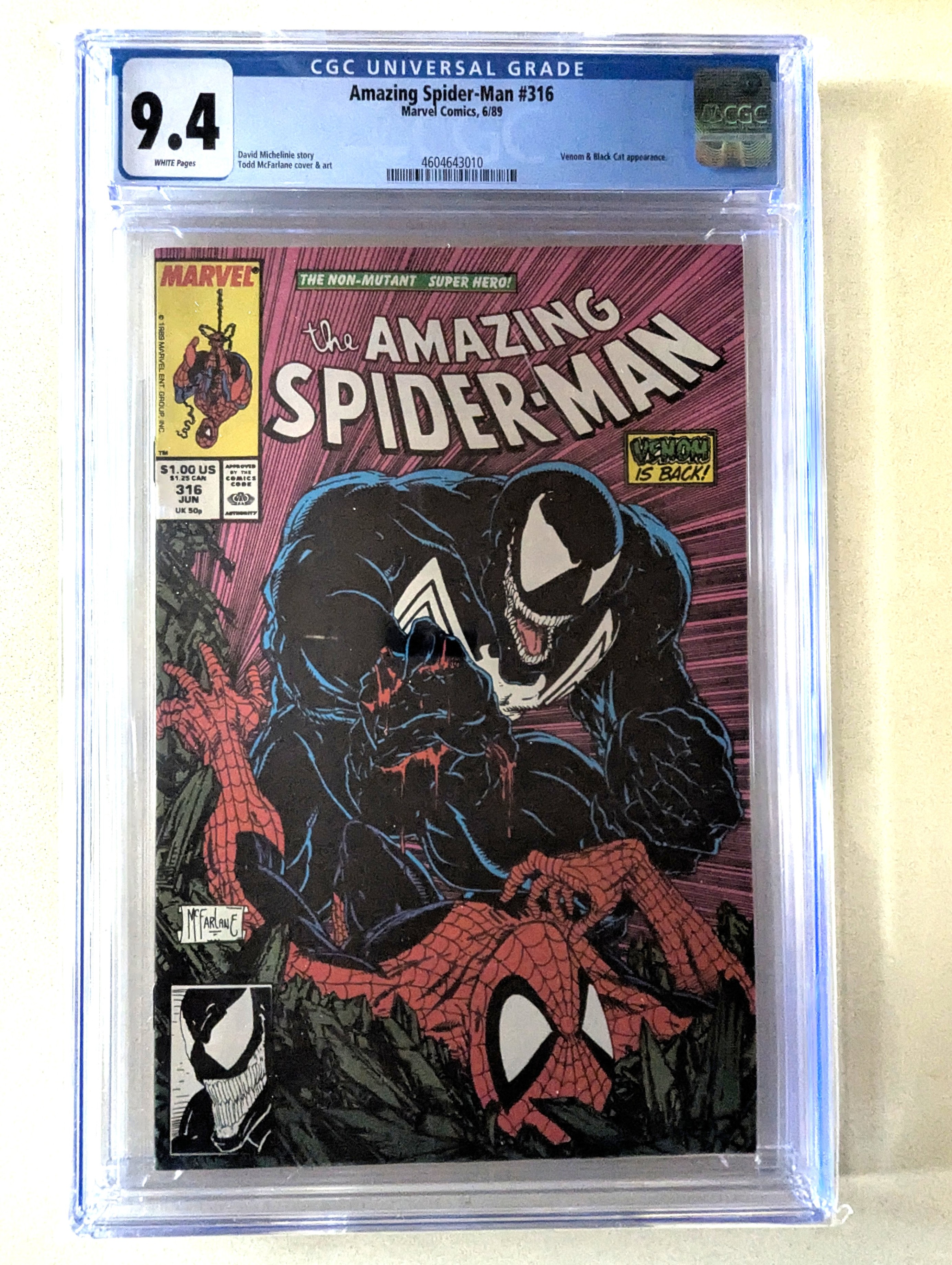 Amazing Spider-Man #316, CGC: 9.4