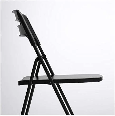 NISSE Black Folding Chair – Lightweight & Space-Saving image indicator(2)