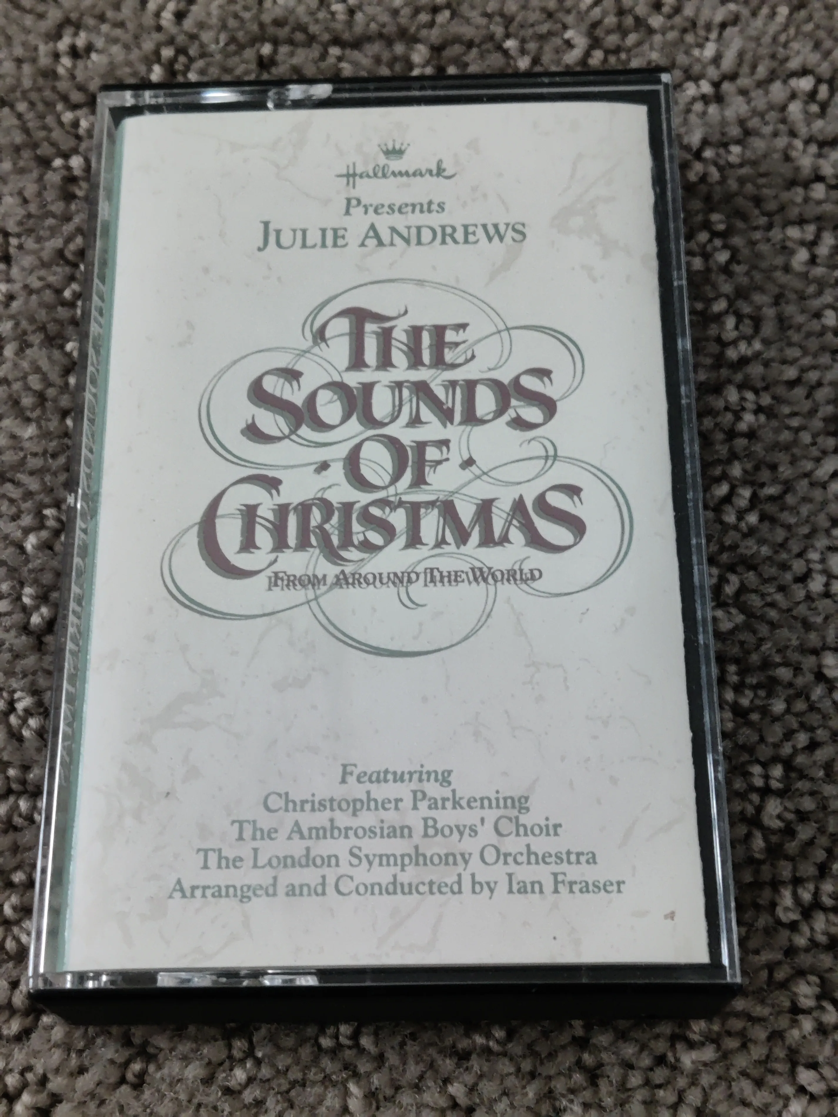 Julie Andrews - The Sounds of Christmas - Cassette Tape Music thumbnail