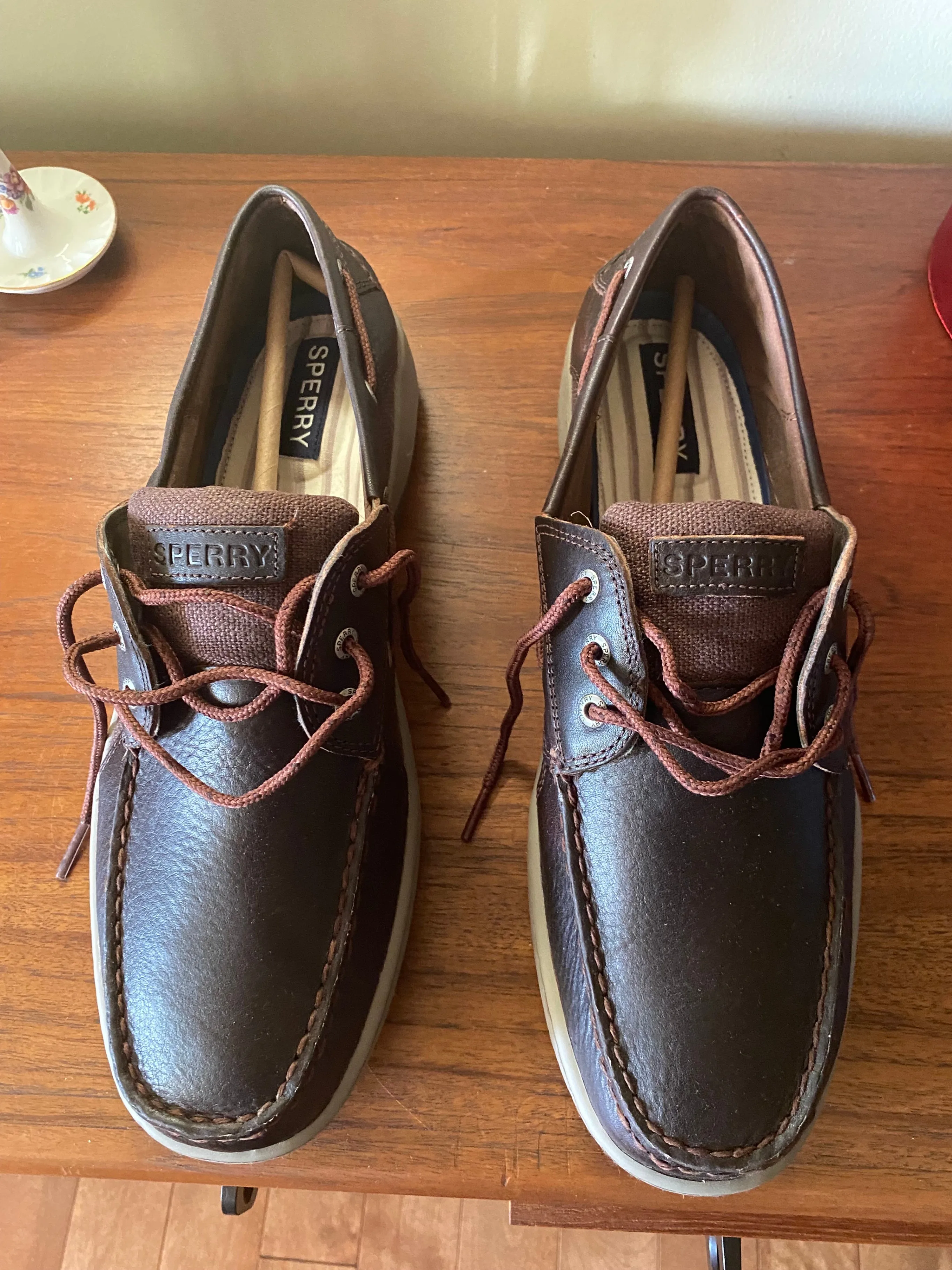 Sperry Leather Billfish 3-Hole size 15