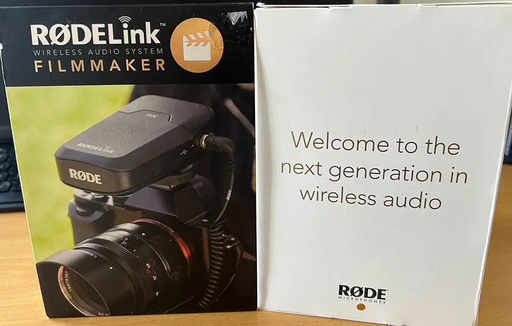RodeLink Wireless Audio Sytem - Filmmaker for DLSR Camera