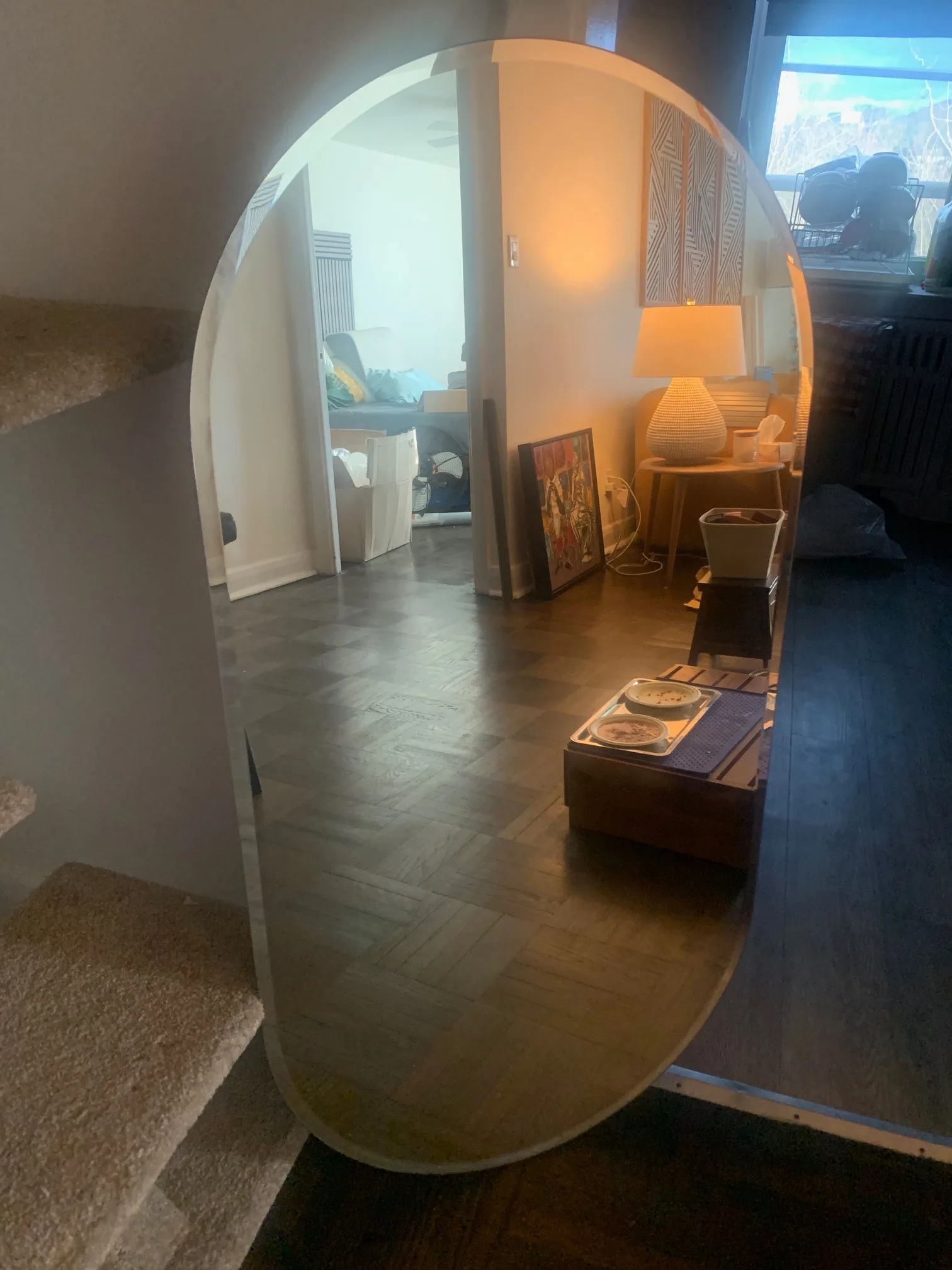 New Oval Shaped Mirror