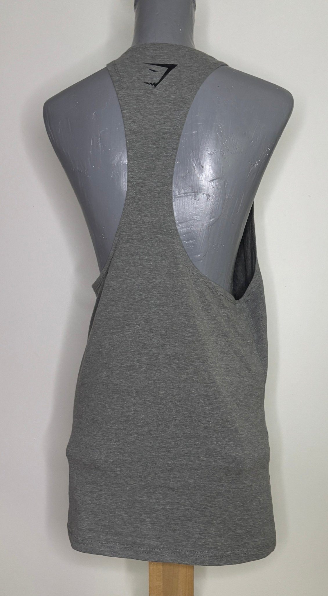 Gray Gymshark Tank Top Muscle Shirt Adult Small - photo 3