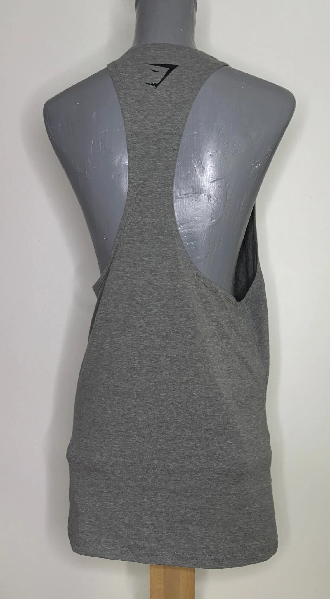 Gray Gymshark Tank Top Muscle Shirt Adult Small thumbnail