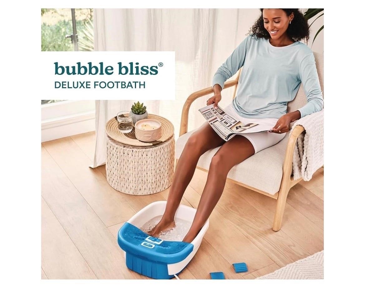 HoMedics Bubble Bliss Deluxe Foot Spa - photo 2