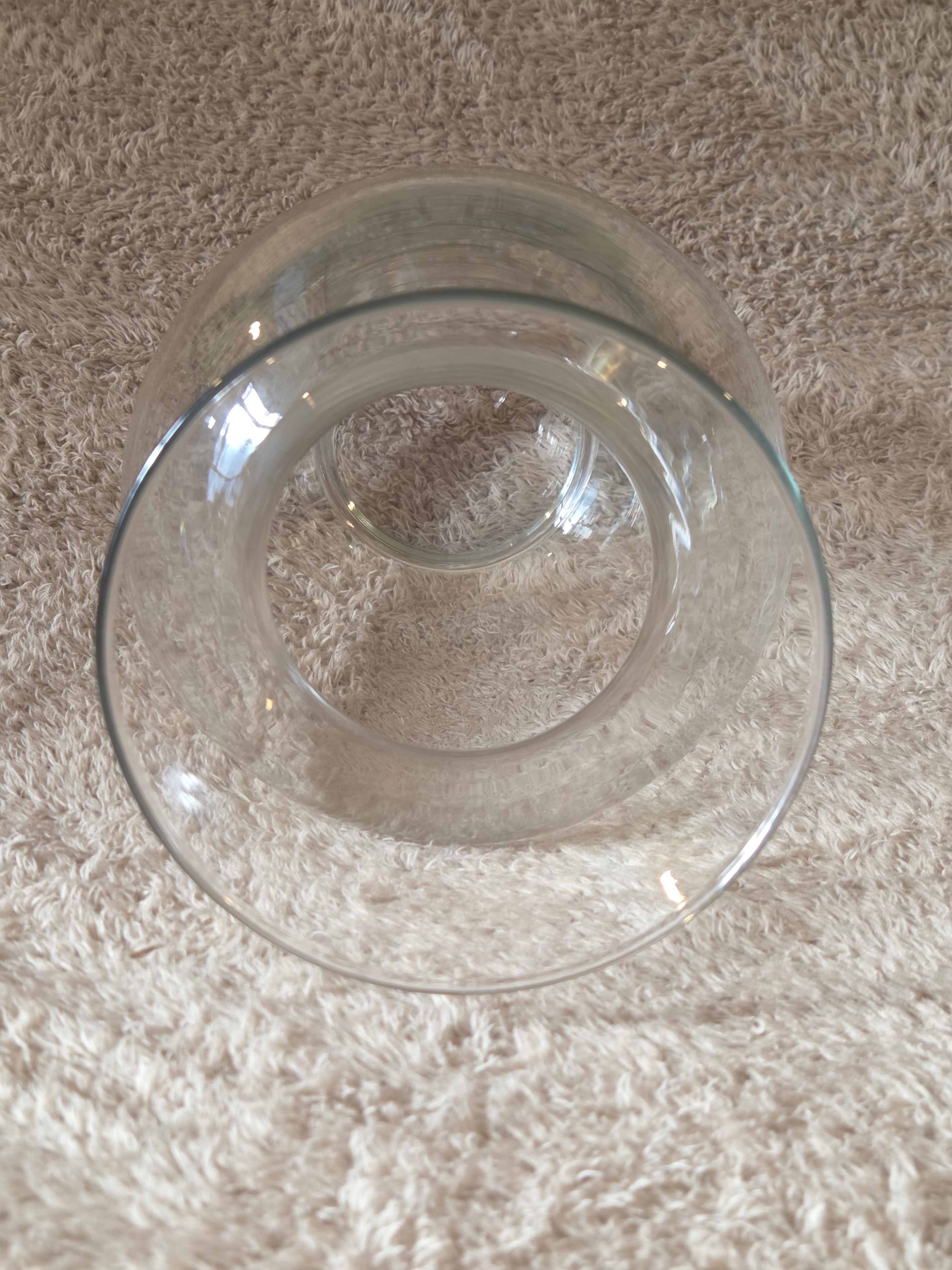 Clear Glass Bouquet Vase, 28 cm (11 in) Tall - photo 3