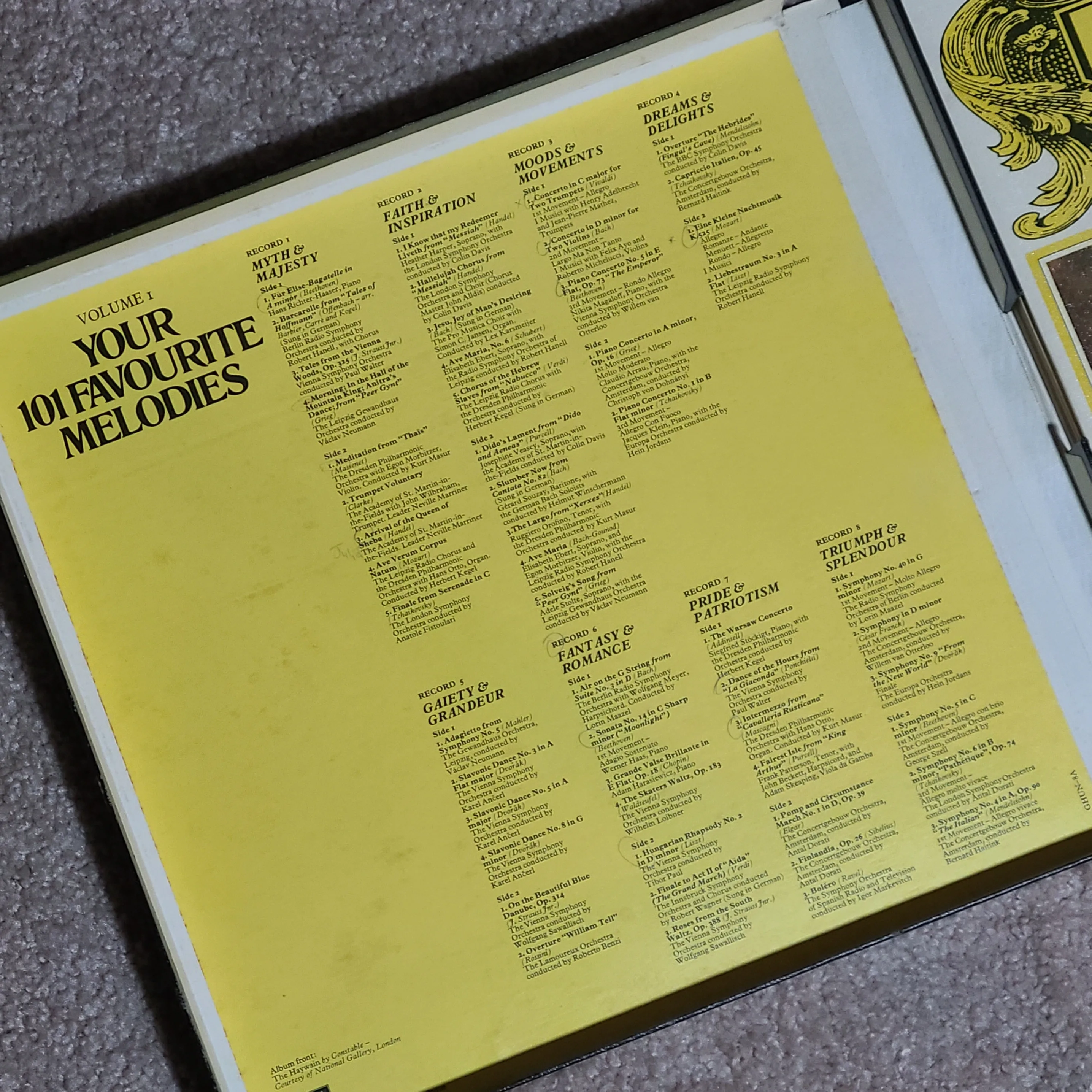 Your 101 Favourite Melodies (Volume 1 & 2) Vinyl box set w/bonus image indicator(3)