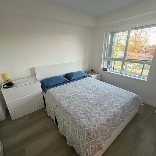 IKEA Malm Bed Frame + Mattress with Slatted Bed Base (Queen)