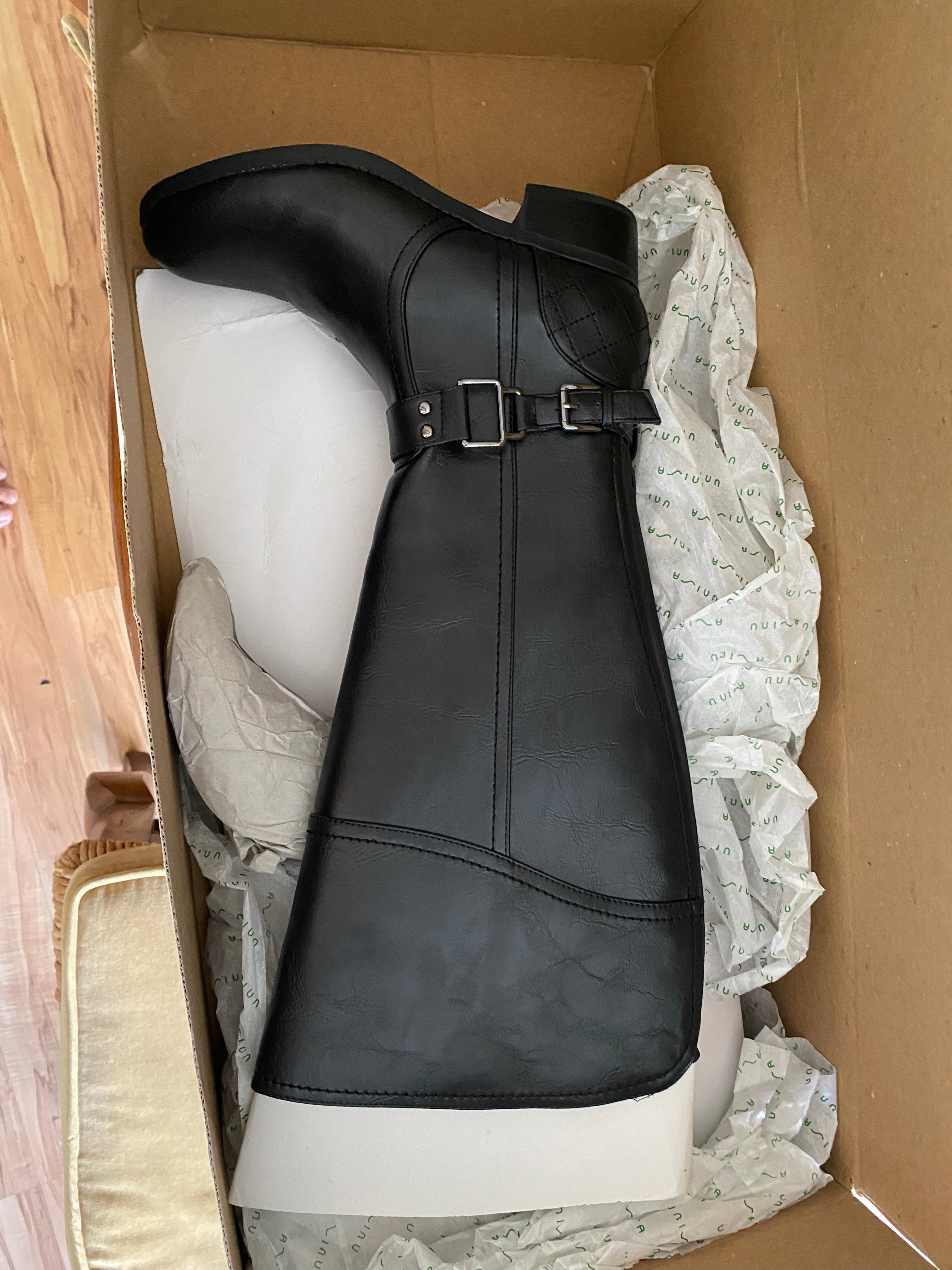 Boots -  Knee High Black - photo 2