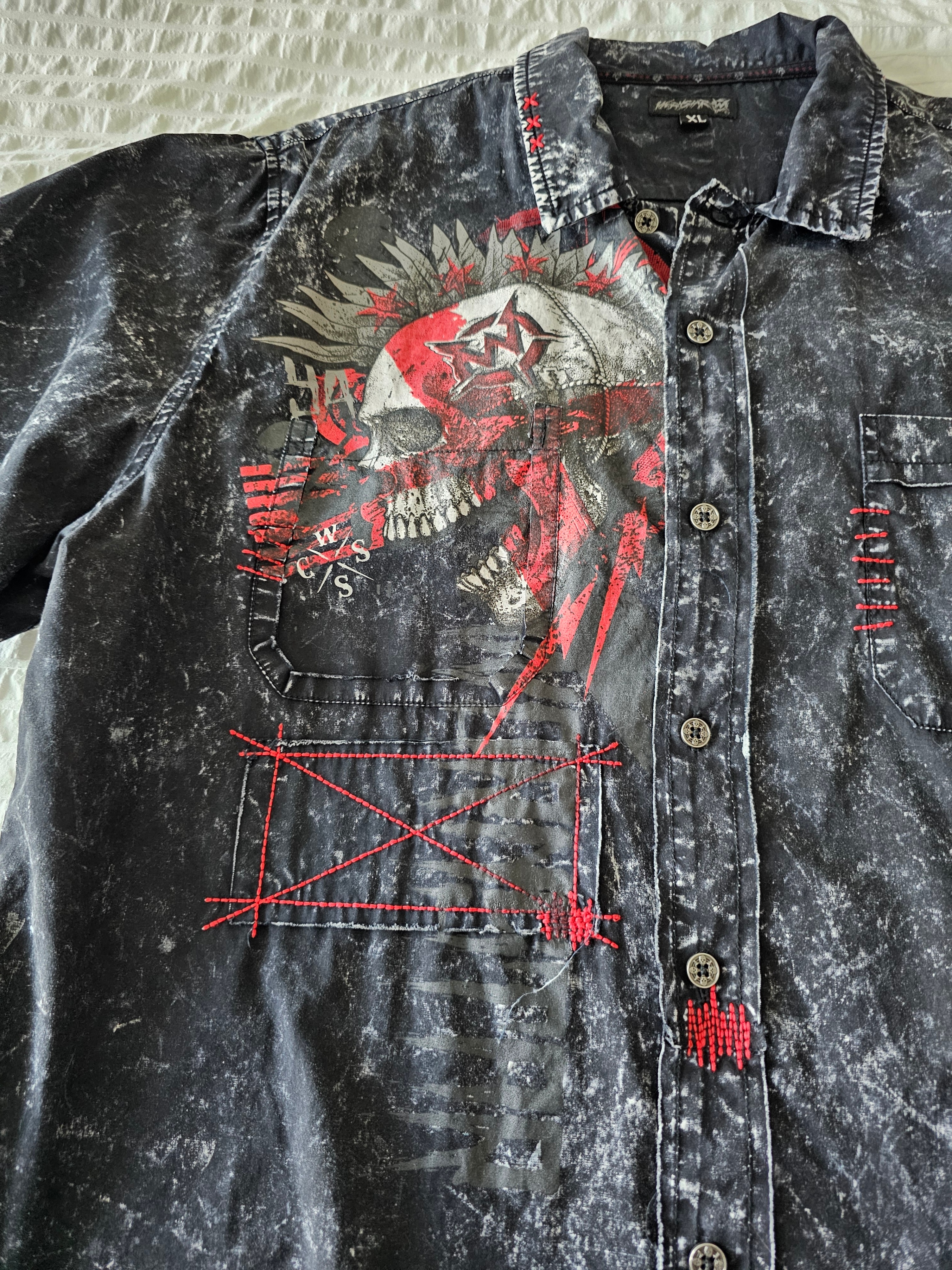"WORNSTAR"-CHAOS-Short Sleeve Work Shirt - photo 3