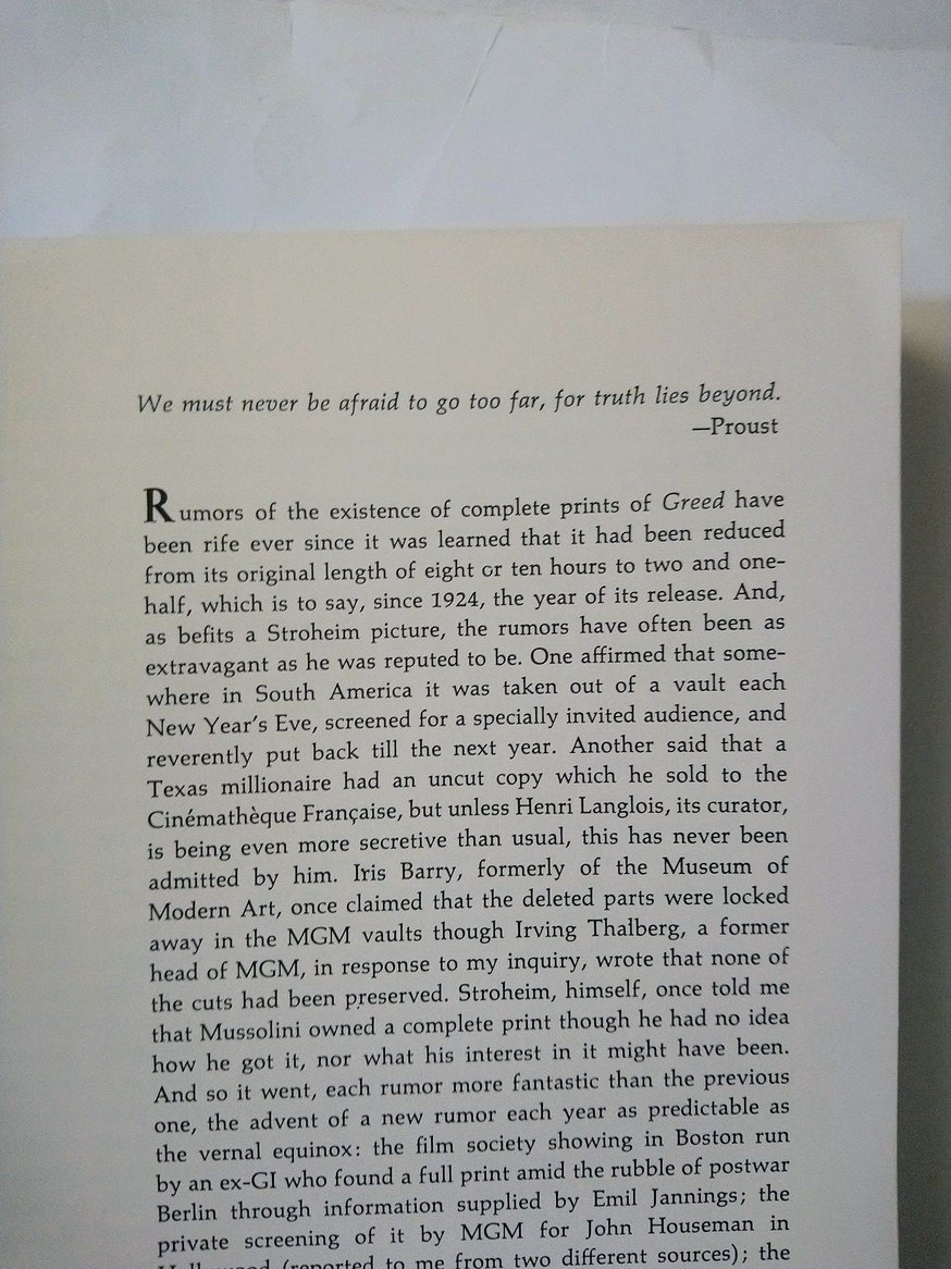 The Complete Greed: of Erich von Stroheim! - photo 4