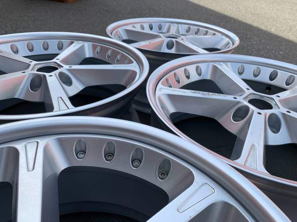 RARE - SET of Genuine 20" BMW AC SCHNITZER TYPE 4 rims exc cond - photo 4