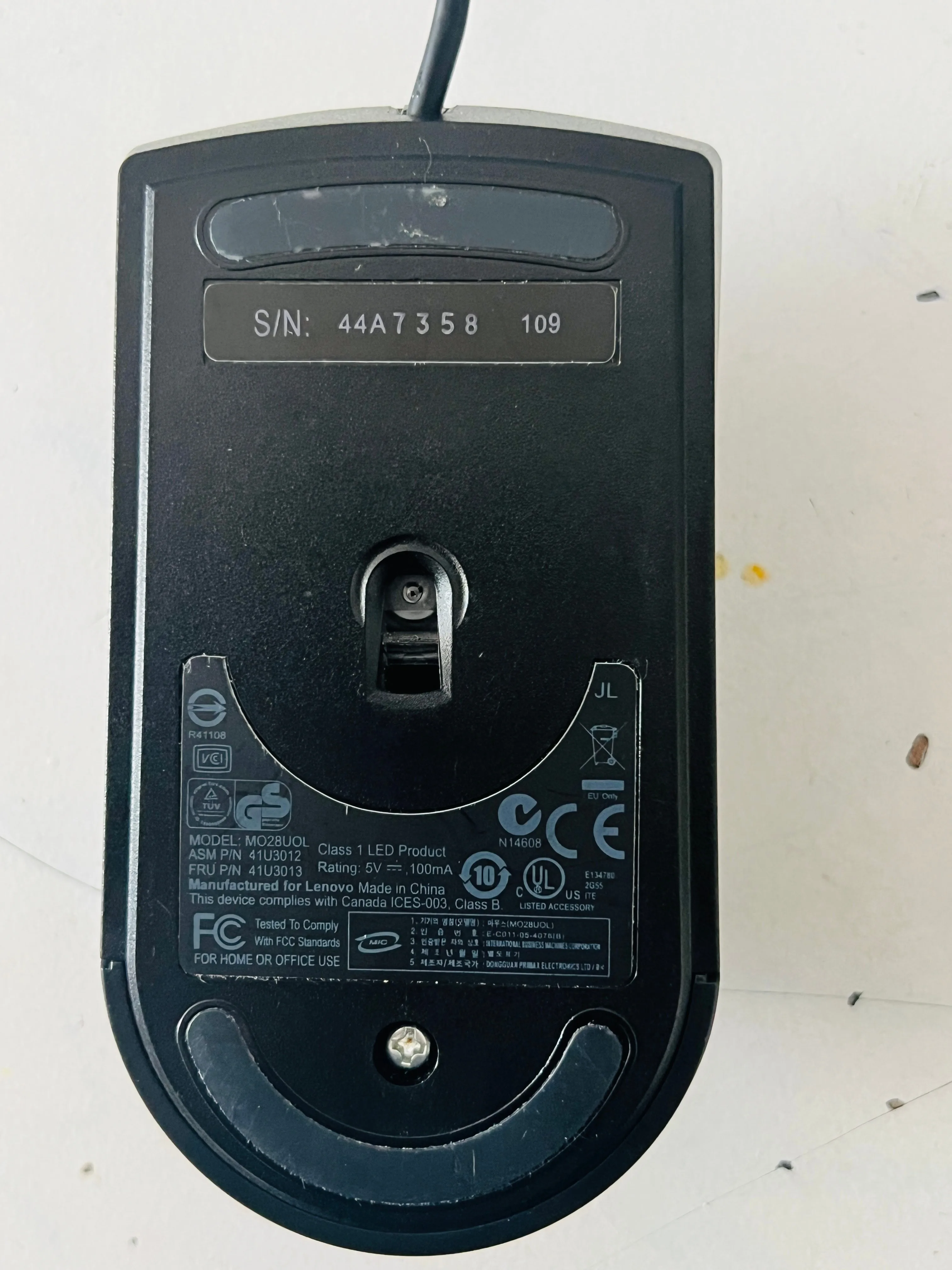 optical mouse on sale / souris (HP, Lenovo, Microsoft) image indicator(3)